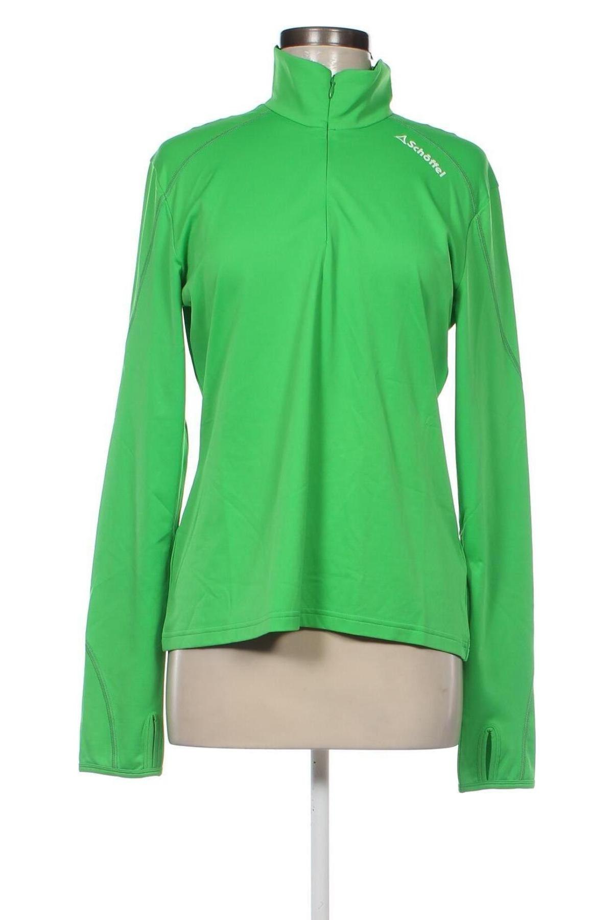 Γυναικεία μπλούζα Schoffel, Μέγεθος XL, Χρώμα Πράσινο, Τιμή 22,83 €