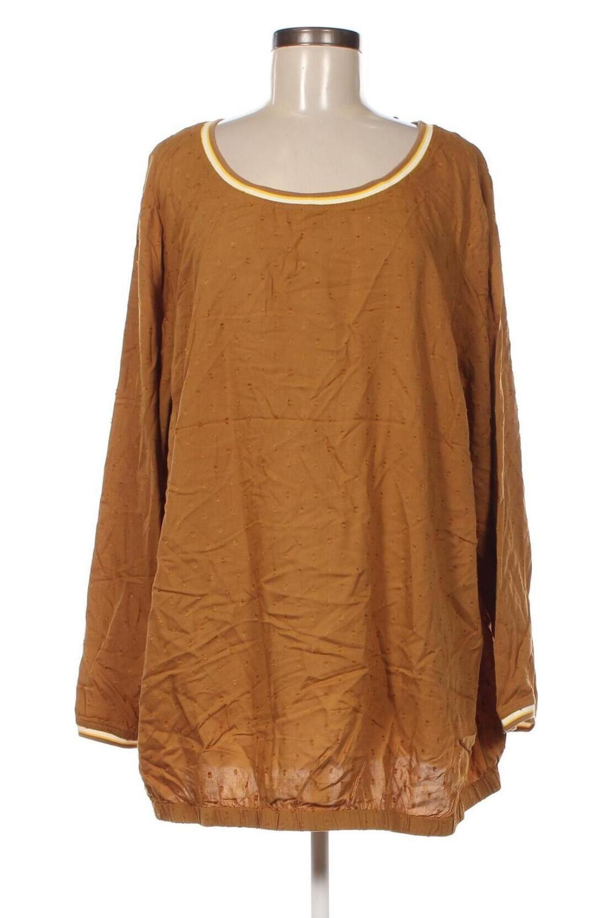 Γυναικεία μπλούζα Sheego, Μέγεθος 3XL, Χρώμα  Μπέζ, Τιμή 14,85 €