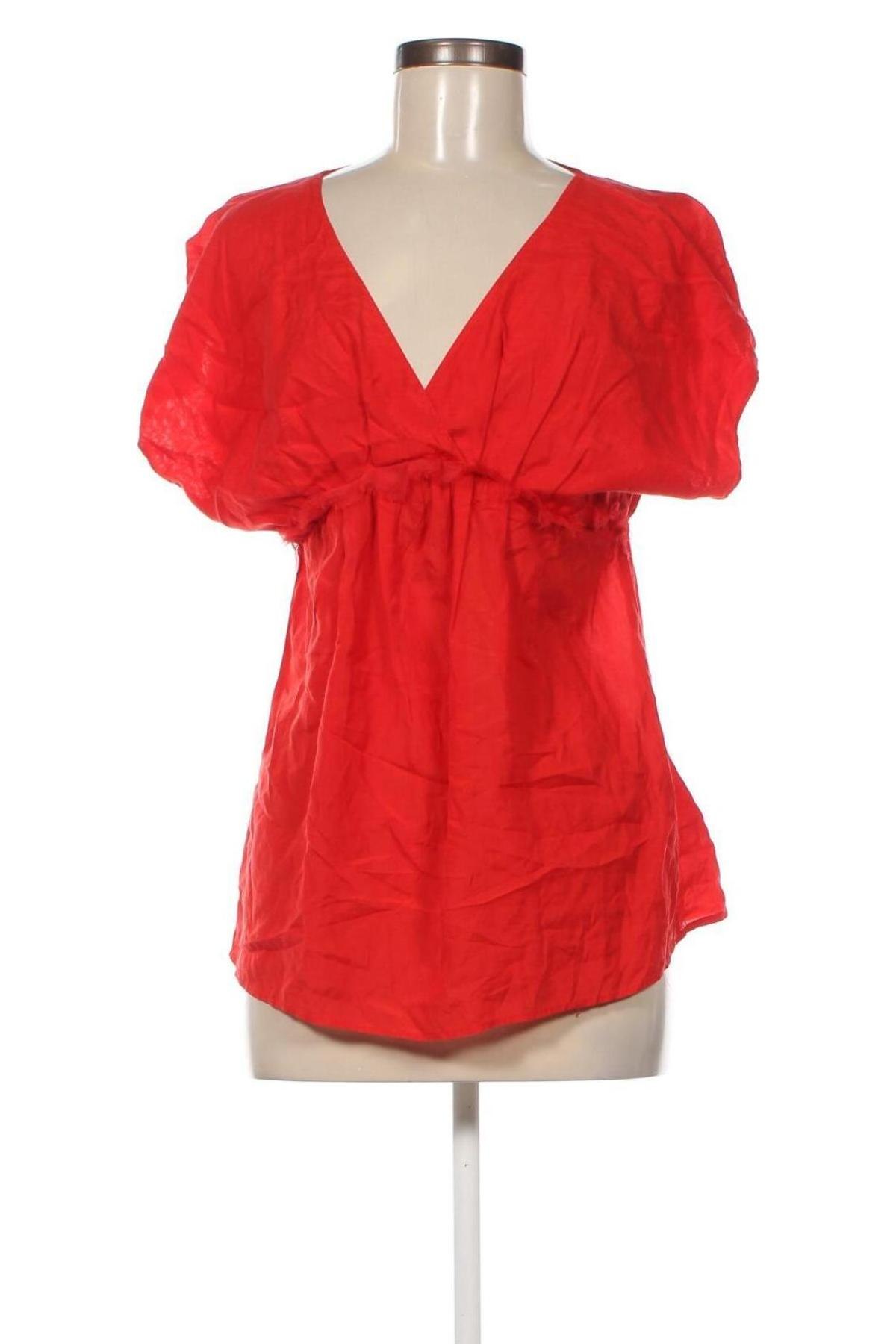 Damen Shirt Sisley, Größe XS, Farbe Rot, Preis 11,36 €