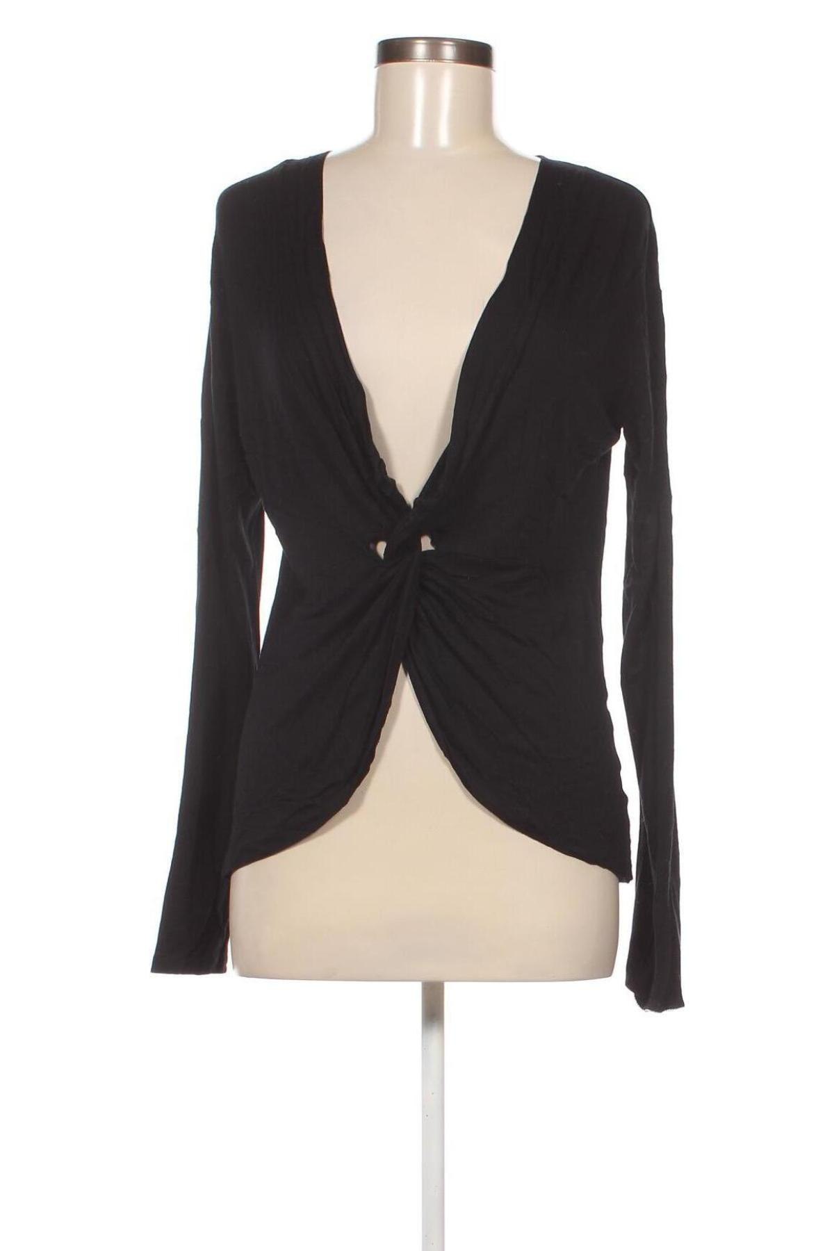 Дамска блуза Sisley, Размер S, Цвят Черен, Цена 13,94 лв.