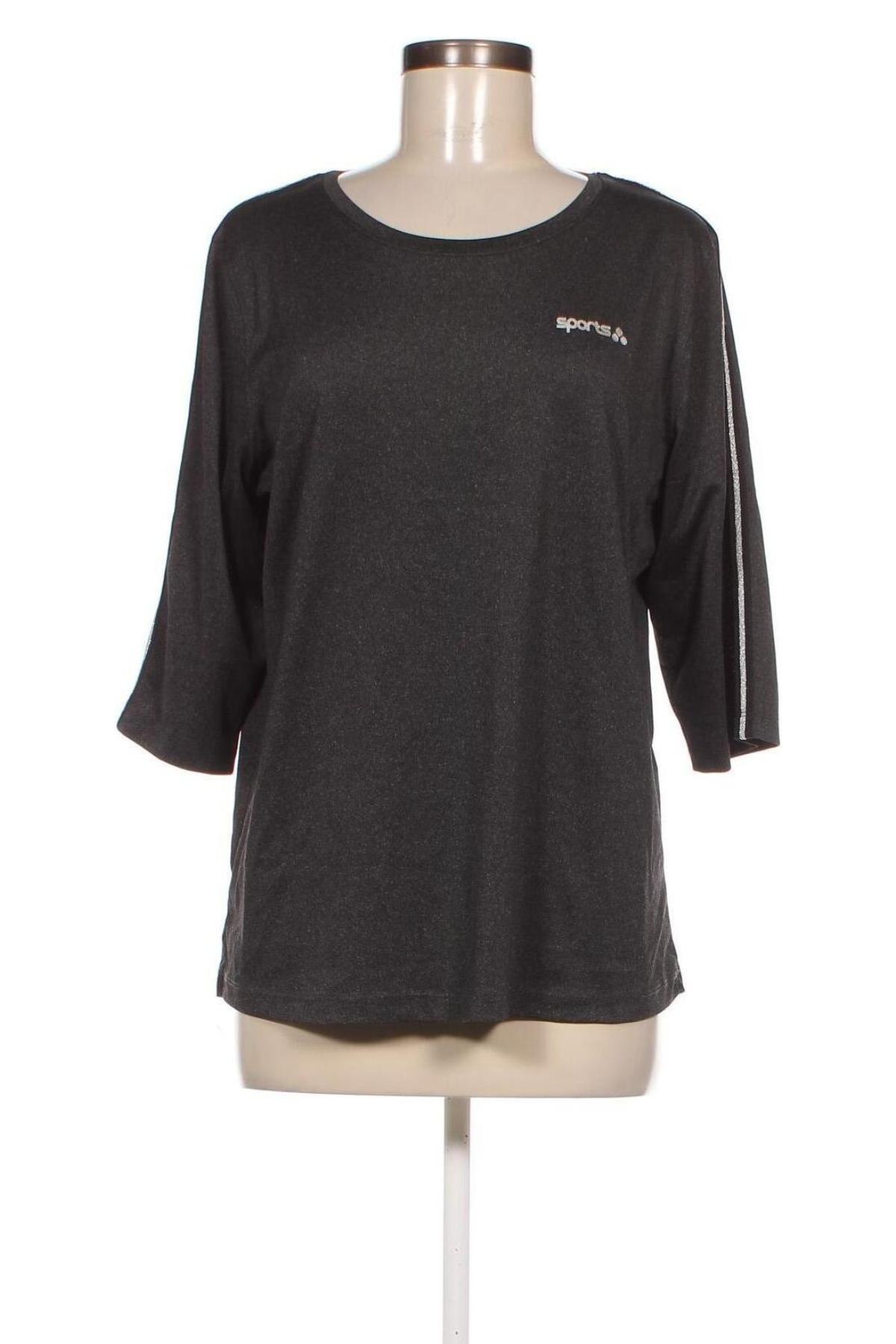 Damen Shirt Sports, Größe L, Farbe Grau, Preis € 3,84
