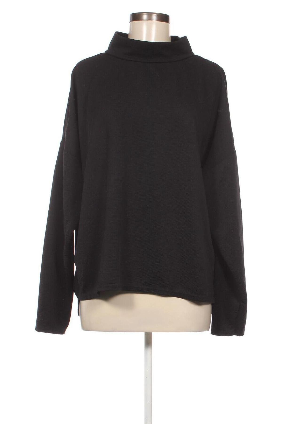 Γυναικεία μπλούζα Takko Fashion, Μέγεθος L, Χρώμα Μαύρο, Τιμή 4,11 €