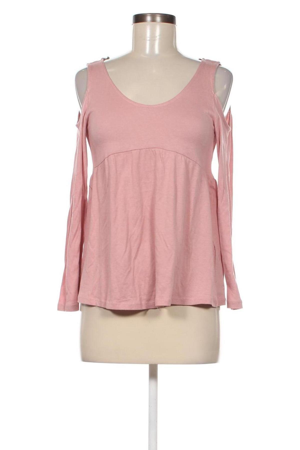 Damen Shirt Terranova, Größe XS, Farbe Aschrosa, Preis € 2,40