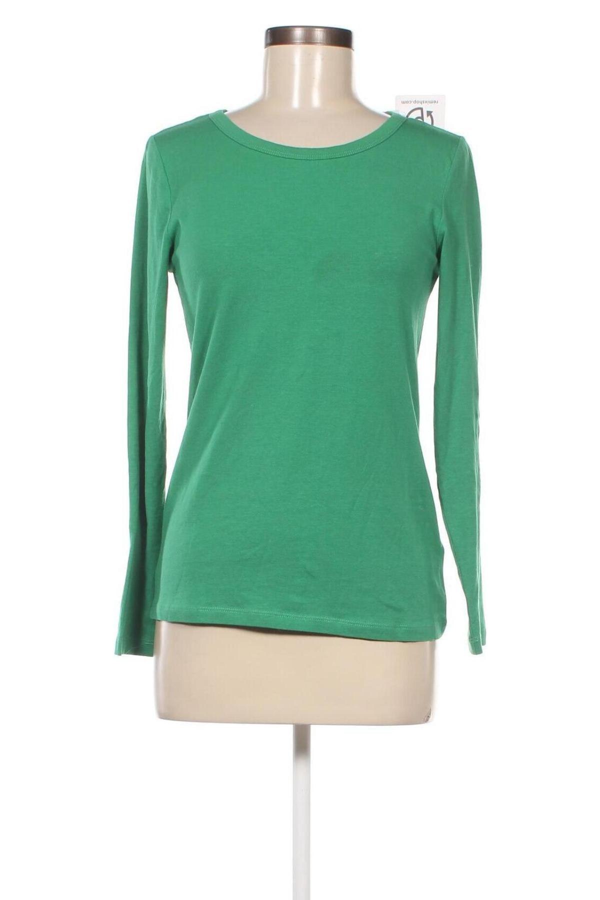 Γυναικεία μπλούζα Tom Tailor, Μέγεθος S, Χρώμα Πράσινο, Τιμή 37,11 €