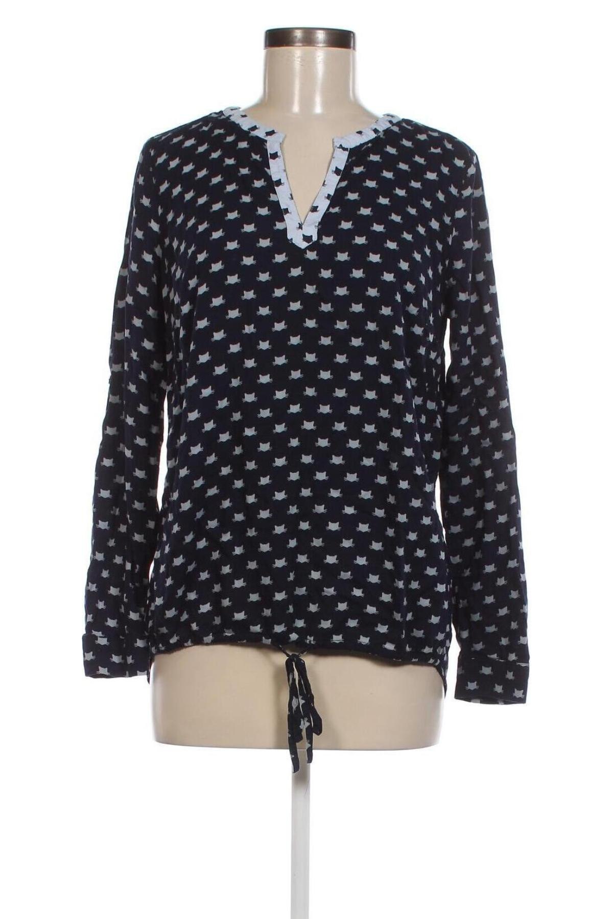Γυναικεία μπλούζα Tom Tailor, Μέγεθος M, Χρώμα Μπλέ, Τιμή 5,88 €