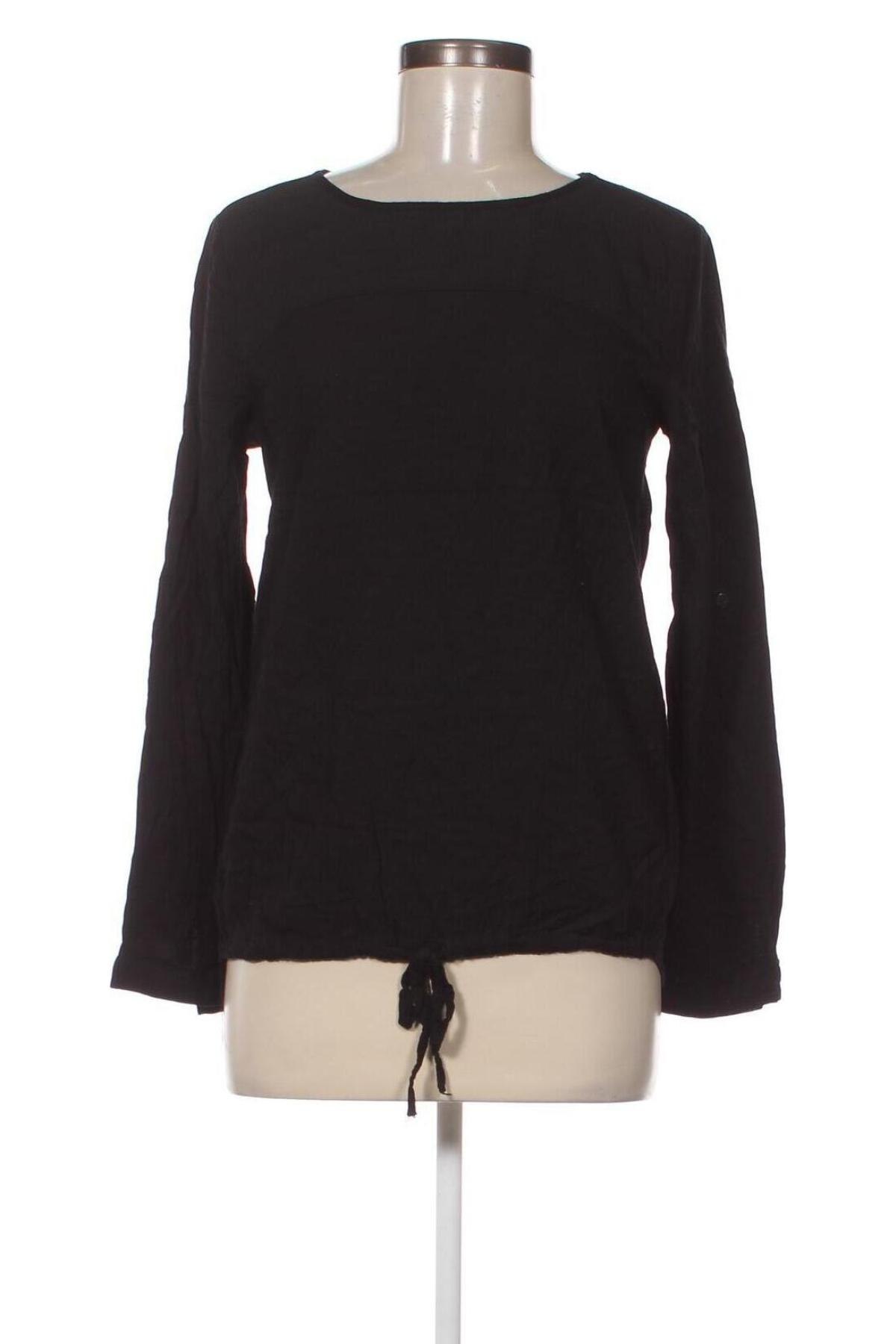 Дамска блуза Tom Tailor, Размер M, Цвят Черен, Цена 6,48 лв.