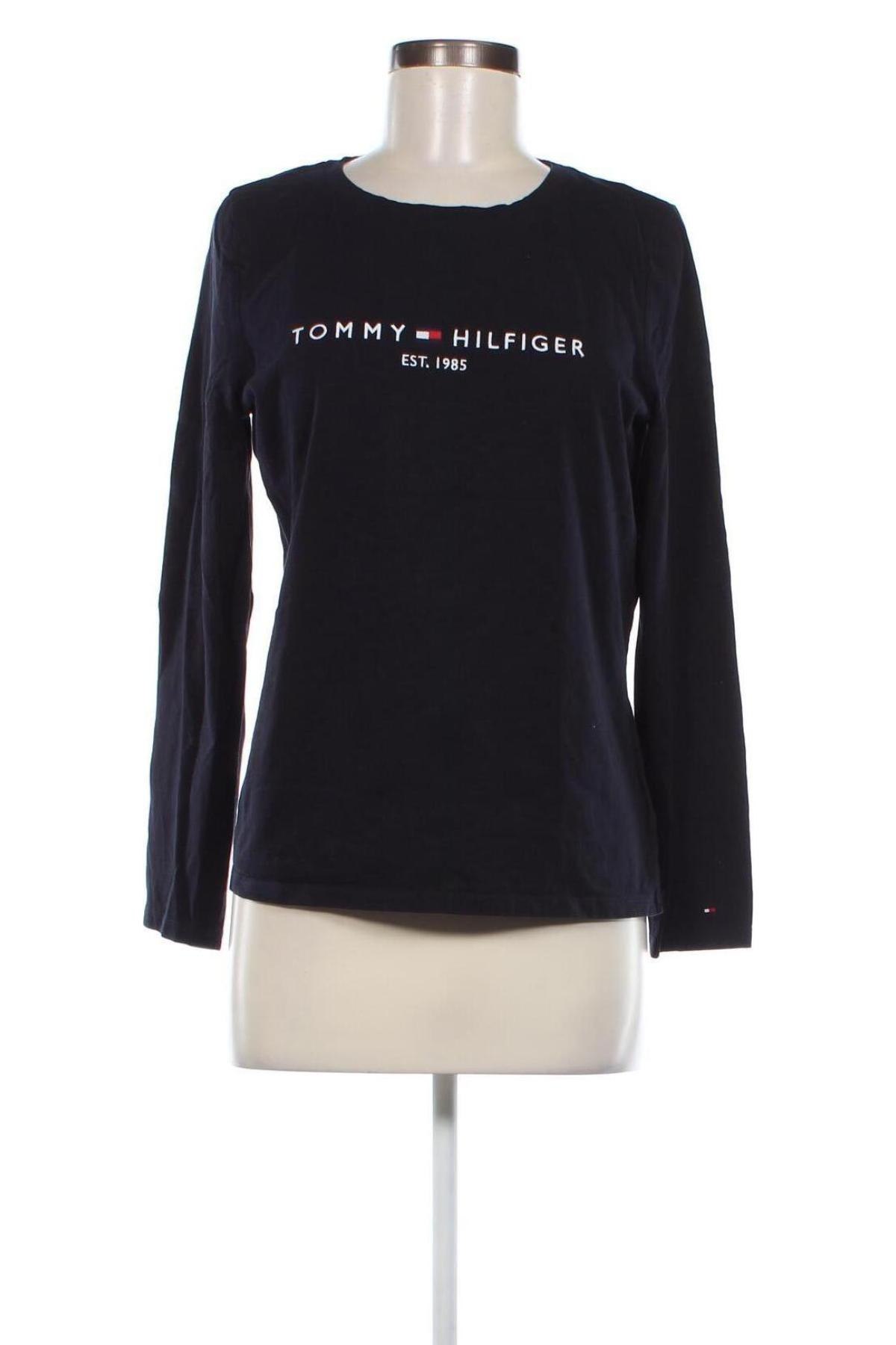 Дамска блуза Tommy Hilfiger, Размер M, Цвят Син, Цена 54,00 лв.
