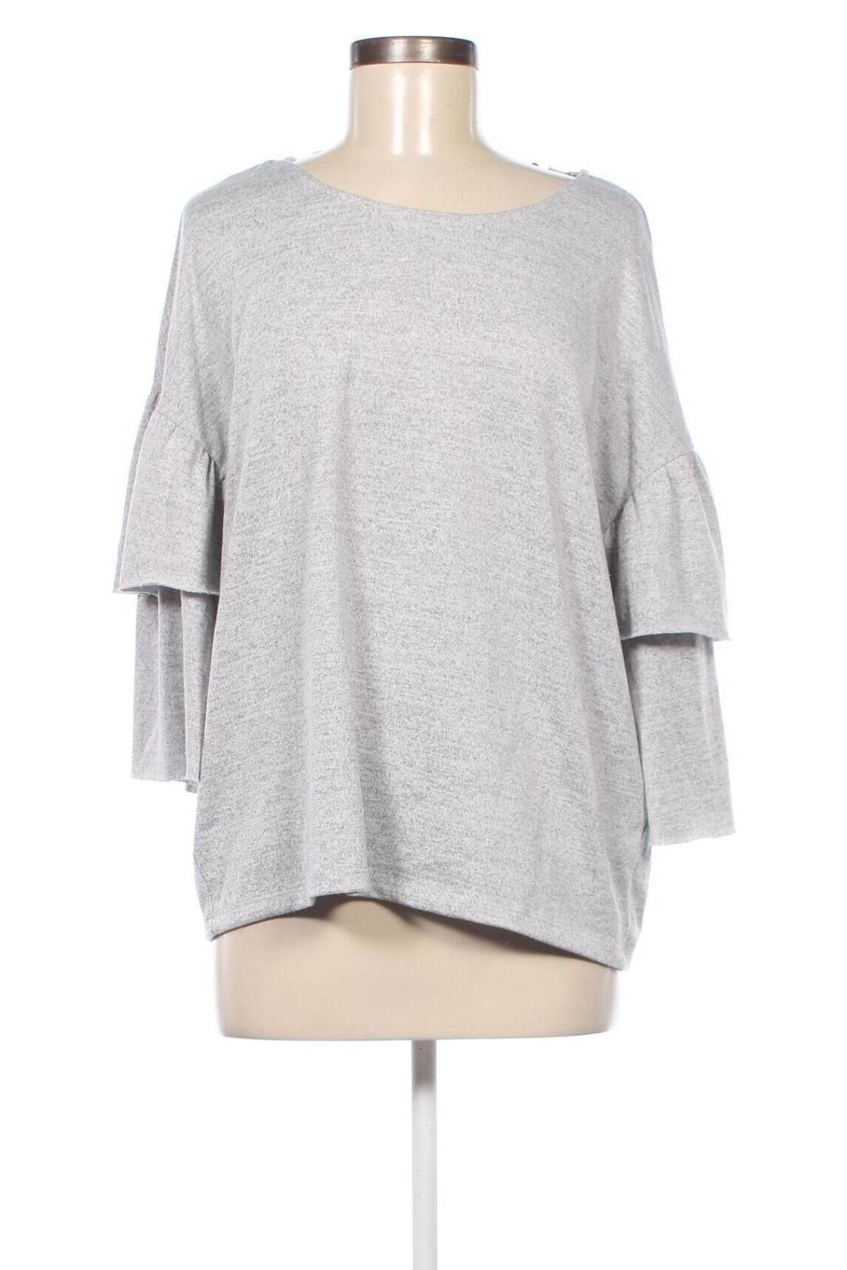 Γυναικεία μπλούζα Vero Moda, Μέγεθος L, Χρώμα Γκρί, Τιμή 2,23 €