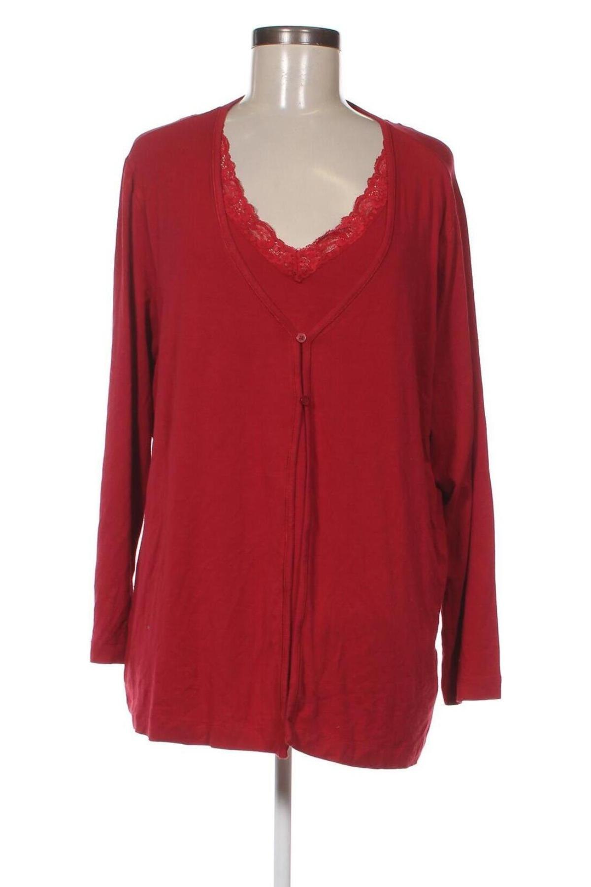 Bluză de femei Via Appia, Mărime XXL, Culoare Roșu, Preț 72,63 Lei