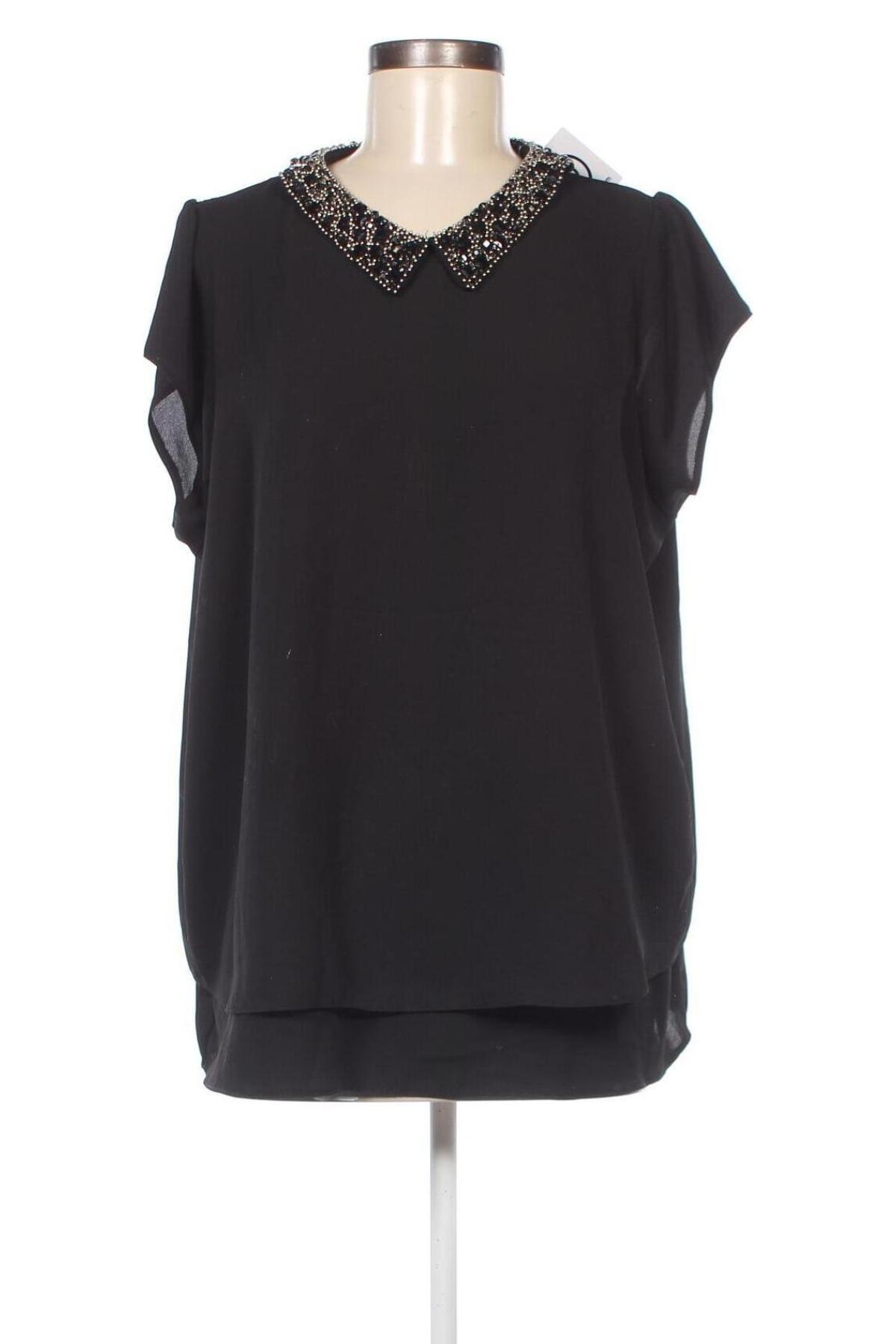 Γυναικεία μπλούζα Wallis, Μέγεθος XL, Χρώμα Μαύρο, Τιμή 14,85 €