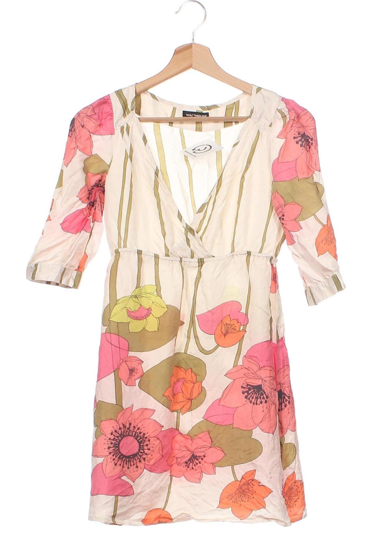 Γυναικεία μπλούζα Warehouse, Μέγεθος XS, Χρώμα Πολύχρωμο, Τιμή 6,97 €