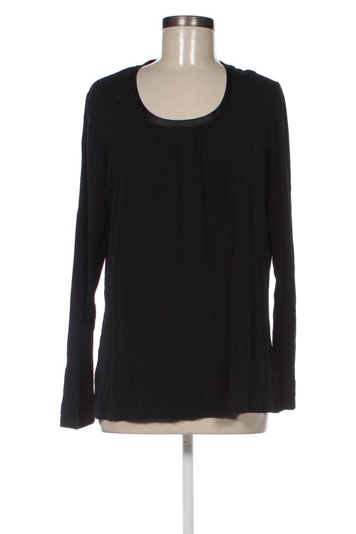 Дамска блуза Woman By Tchibo, Размер XL, Цвят Черен, Цена 9,78 лв.