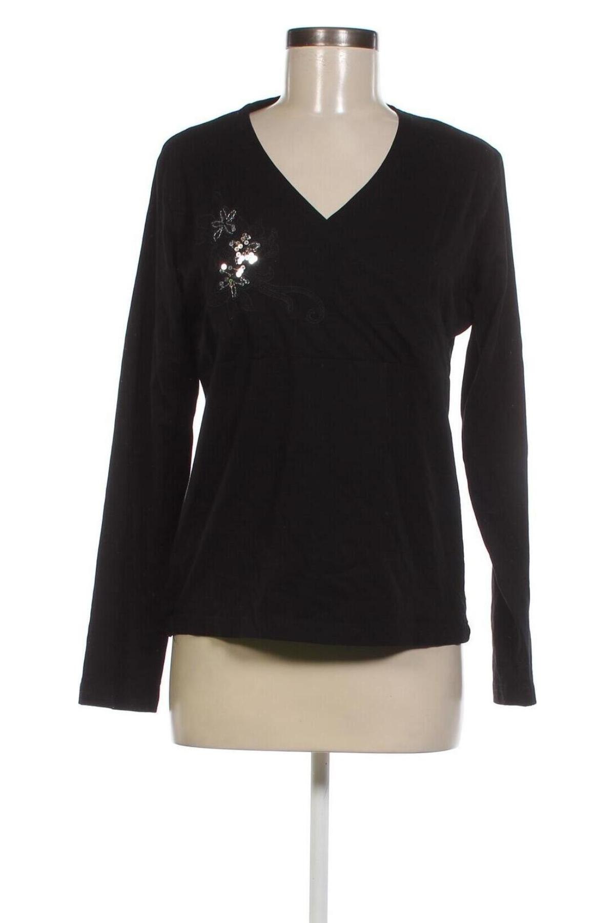 Γυναικεία μπλούζα X-Mail, Μέγεθος XL, Χρώμα Μαύρο, Τιμή 5,17 €