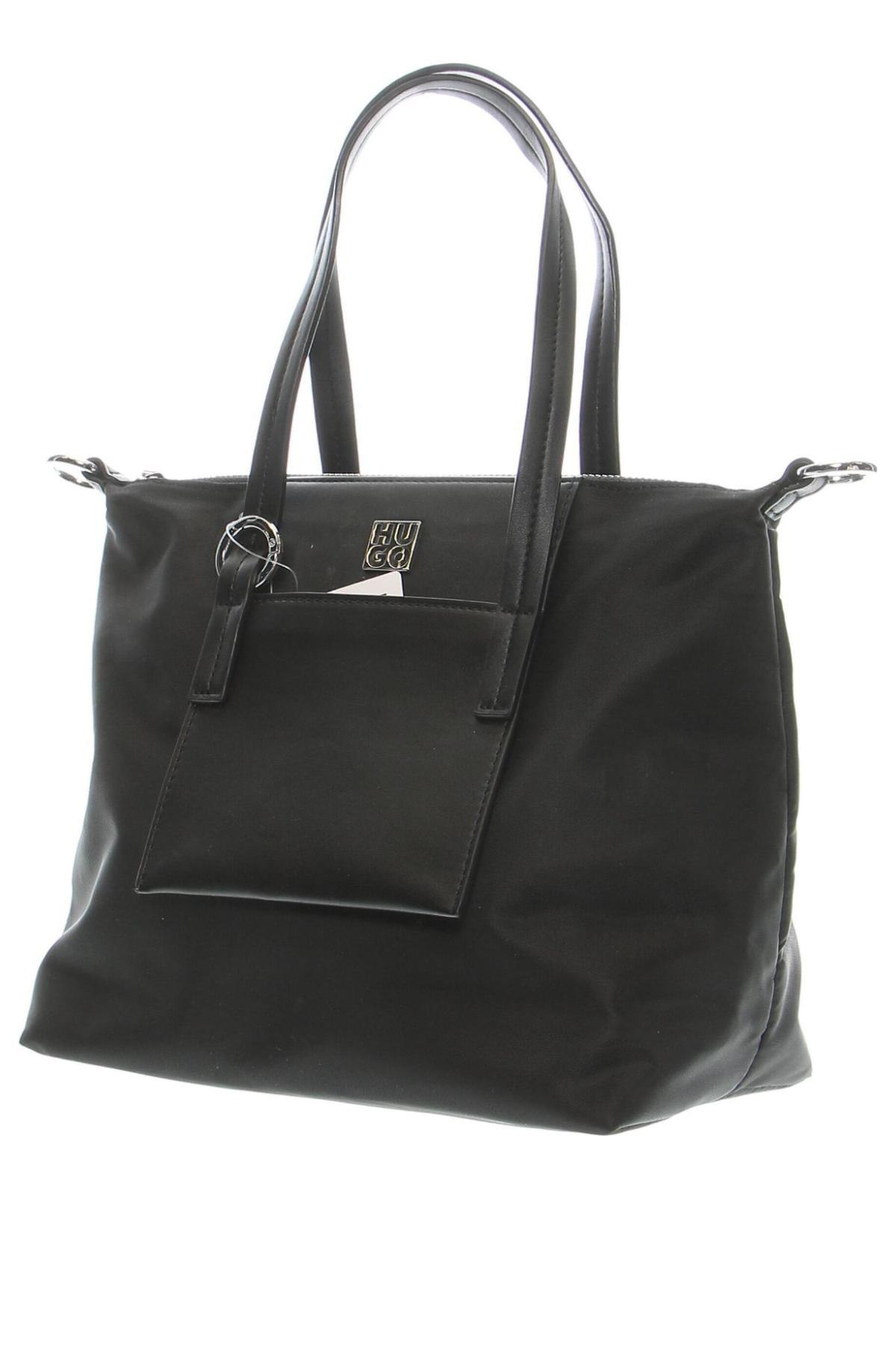 Дамска чанта Hugo Boss, Цвят Черен, Цена 351,78 лв.