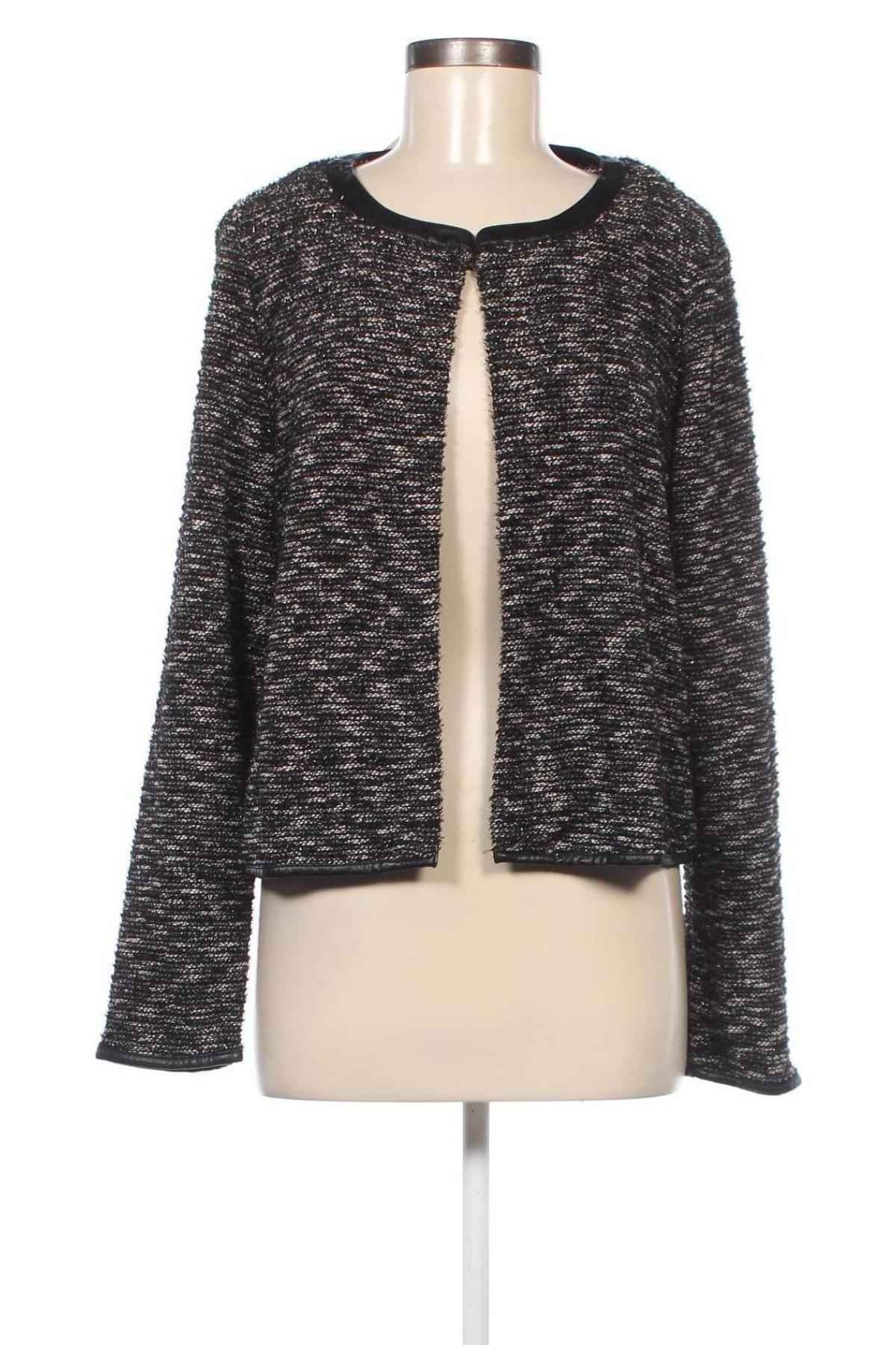 Cardigan de damă Laura Torelli, Mărime L, Culoare Negru, Preț 28,62 Lei