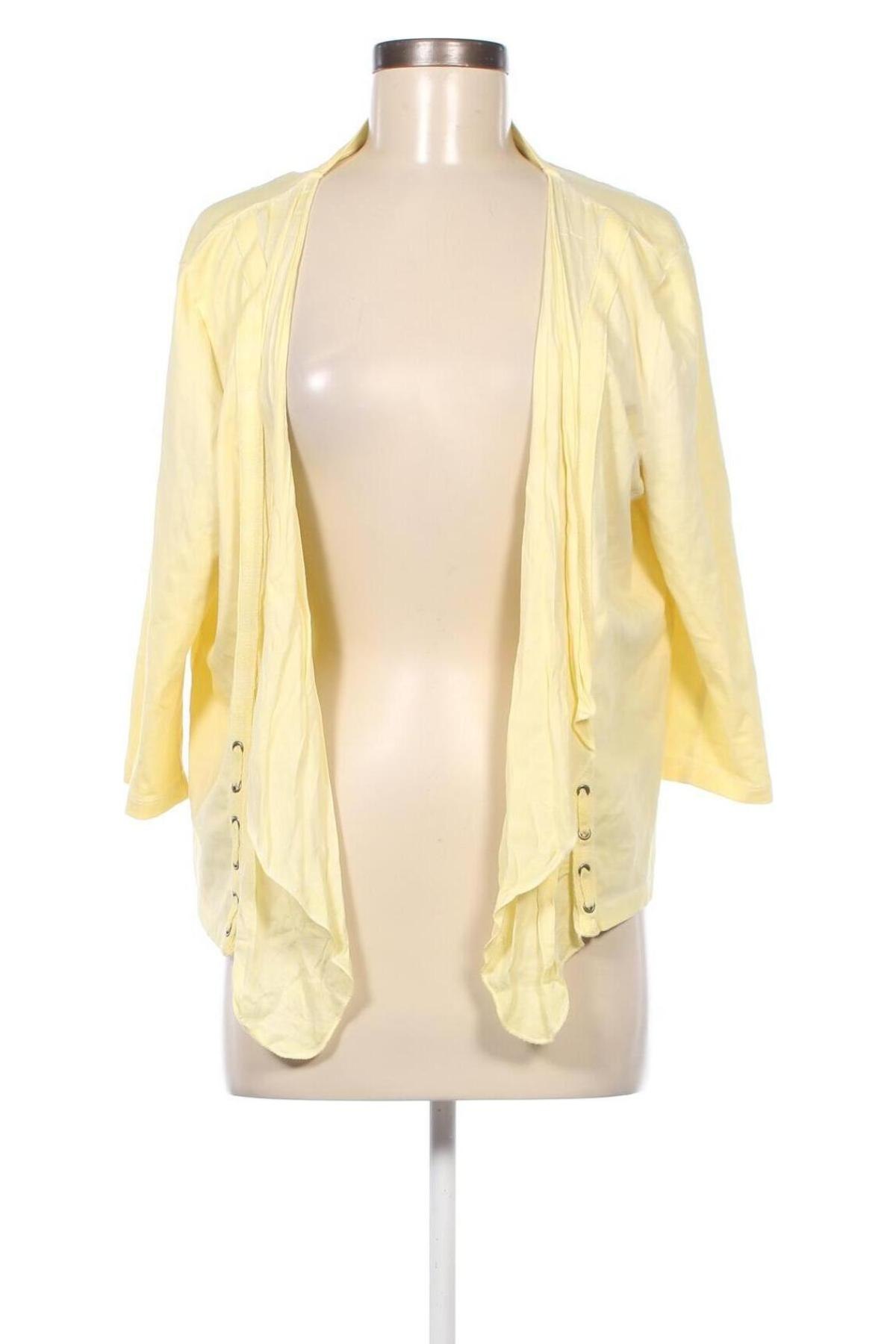 Damen Strickjacke Liberty, Größe XL, Farbe Gelb, Preis 24,36 €