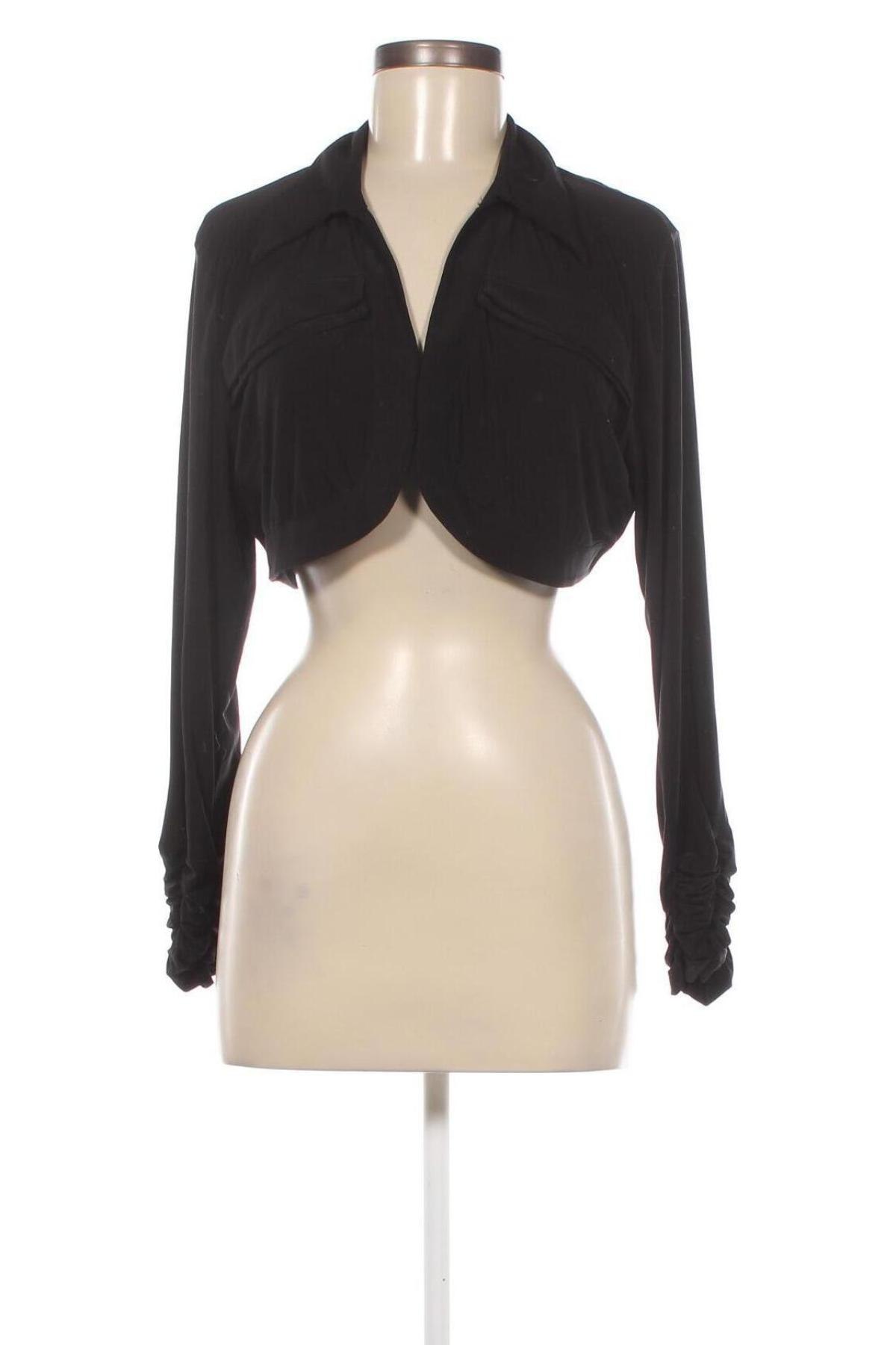 Cardigan de damă Lisa Campione, Mărime L, Culoare Negru, Preț 21,94 Lei