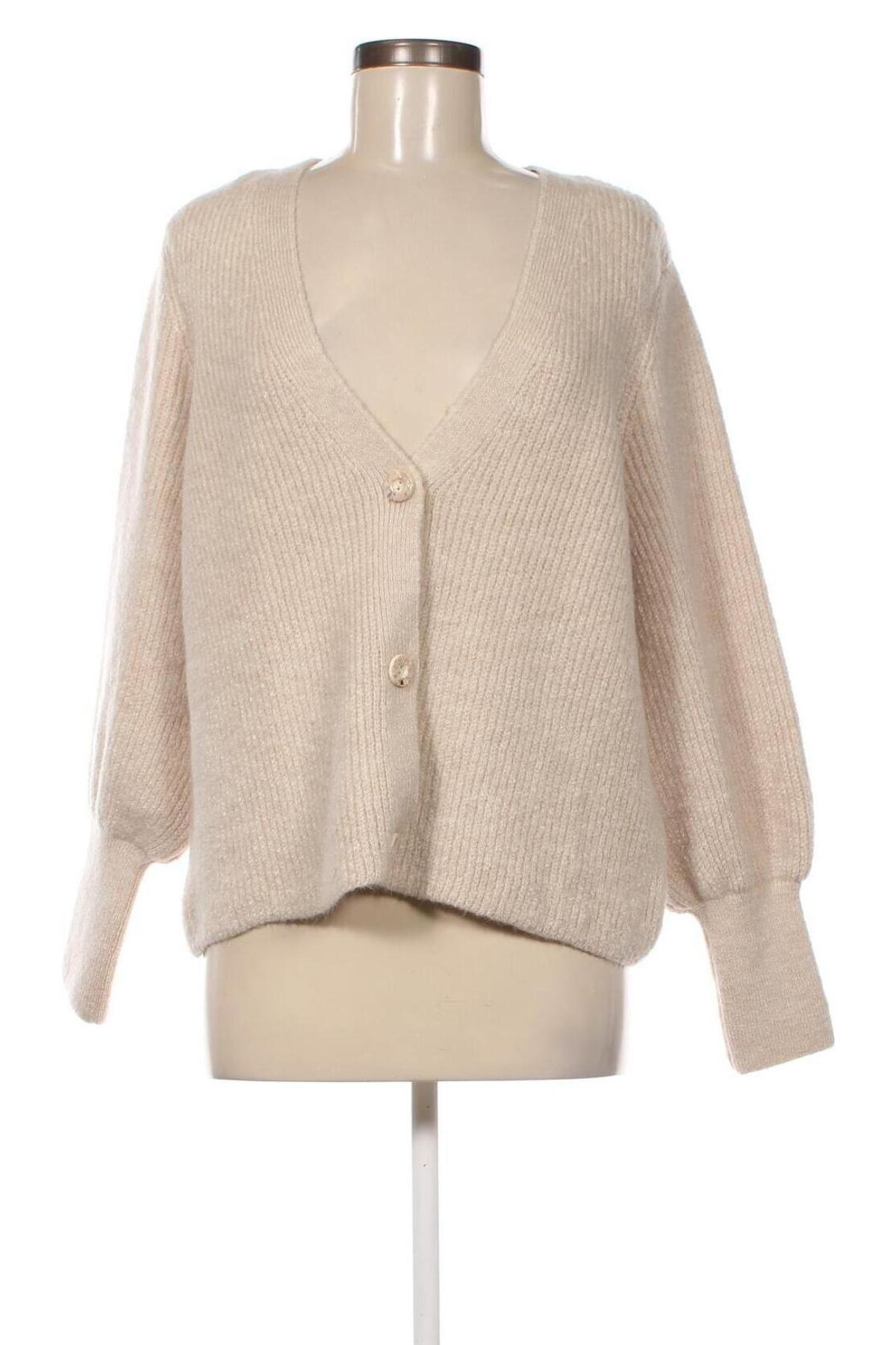 Cardigan de damă ONLY, Mărime L, Culoare Bej, Preț 63,95 Lei