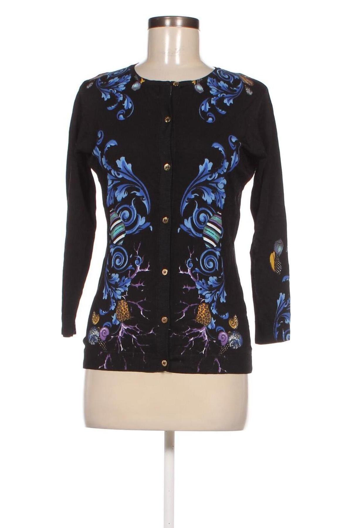 Damen Strickjacke Versace Collection, Größe M, Farbe Mehrfarbig, Preis 235,90 €