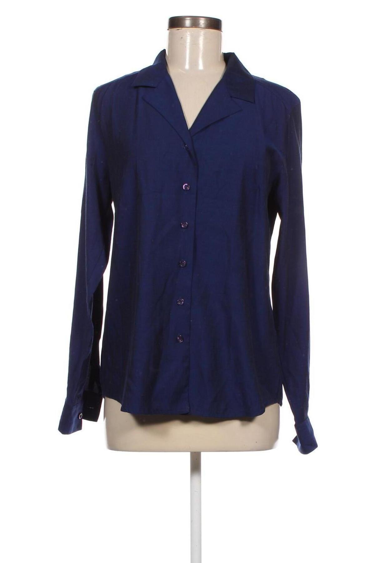 Γυναικείο πουκάμισο, Μέγεθος M, Χρώμα Μπλέ, Τιμή 3,25 €