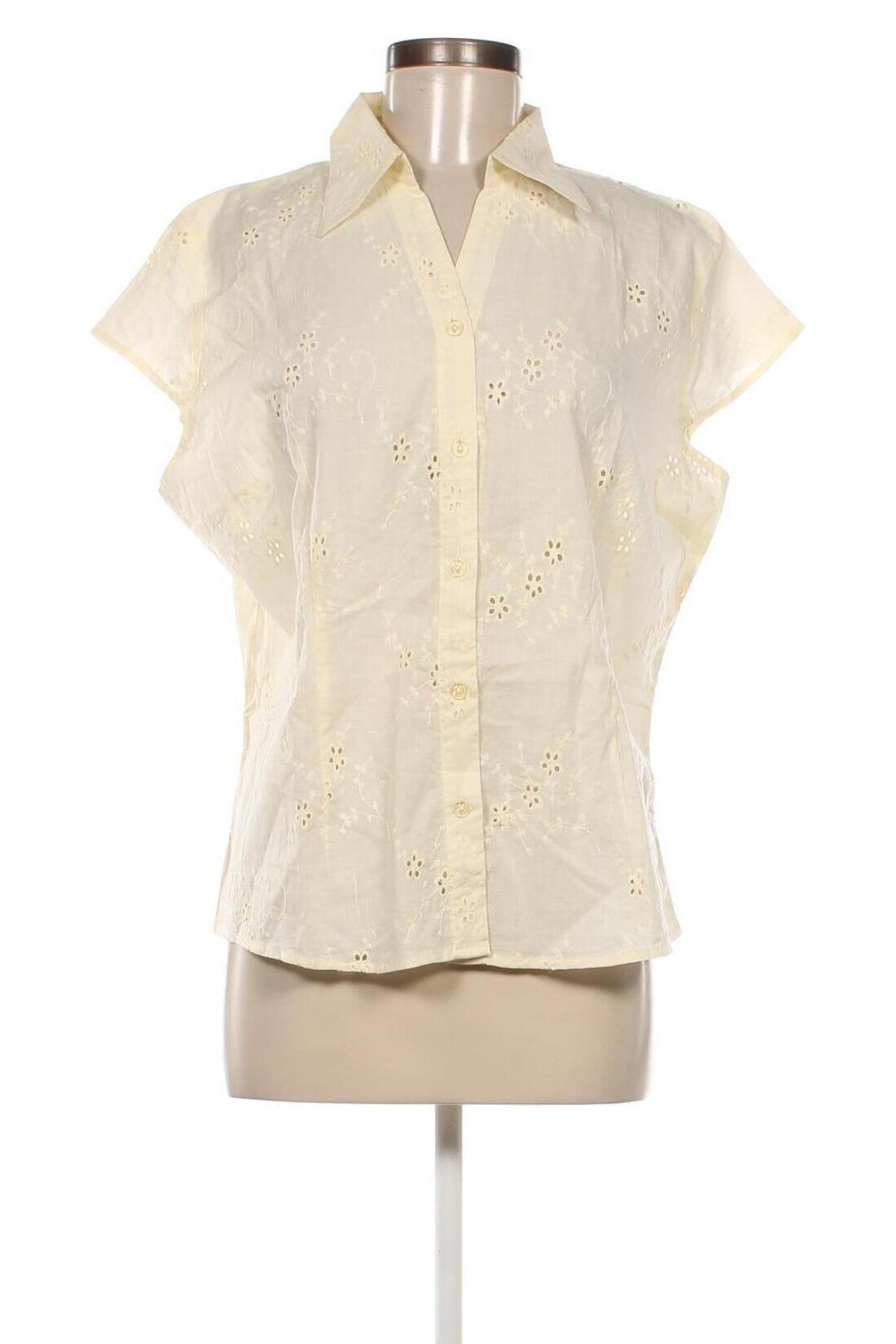 Γυναικείο πουκάμισο, Μέγεθος XXL, Χρώμα Κίτρινο, Τιμή 13,91 €