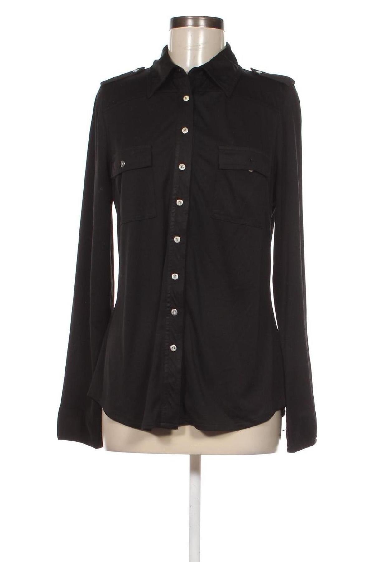 Γυναικείο πουκάμισο Apart, Μέγεθος L, Χρώμα Μαύρο, Τιμή 25,36 €