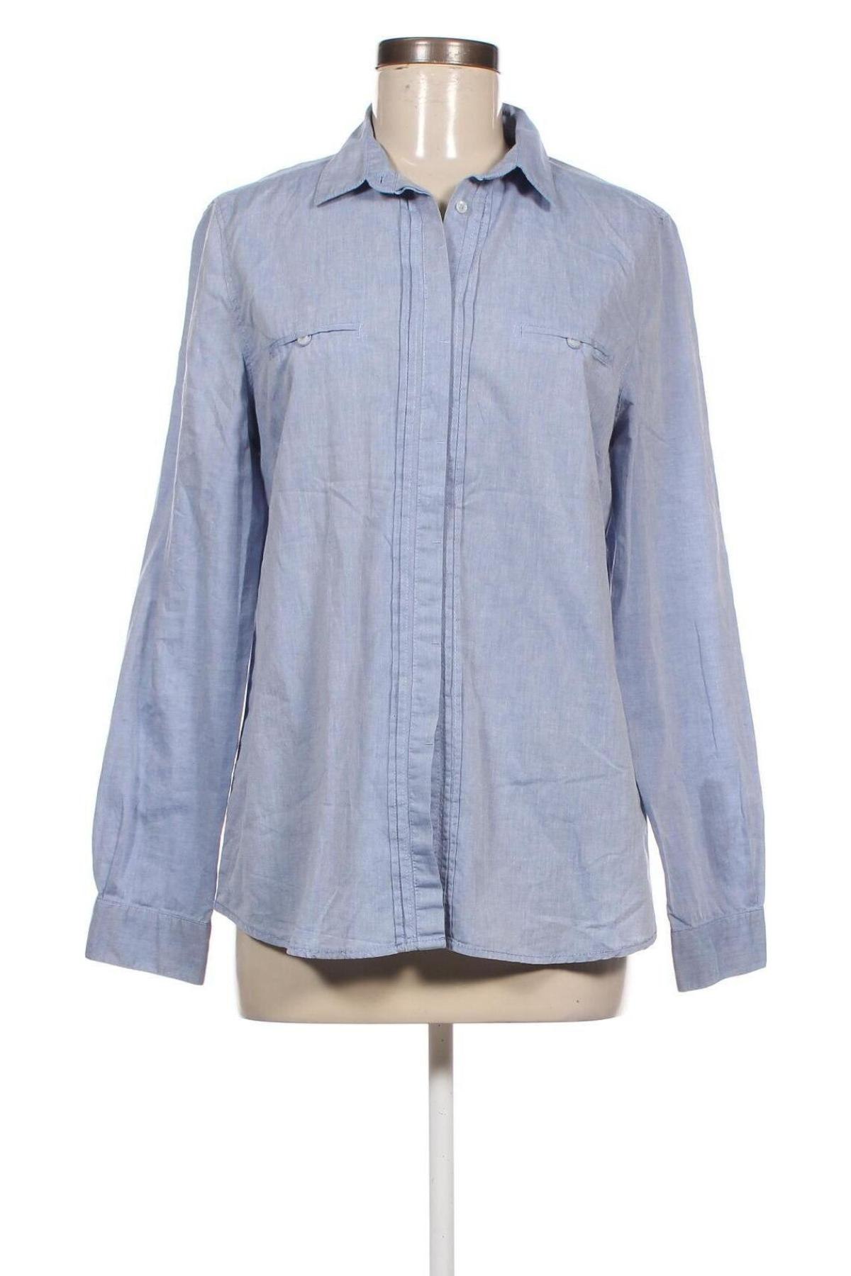 Γυναικείο πουκάμισο Atelier GARDEUR, Μέγεθος L, Χρώμα Μπλέ, Τιμή 21,03 €