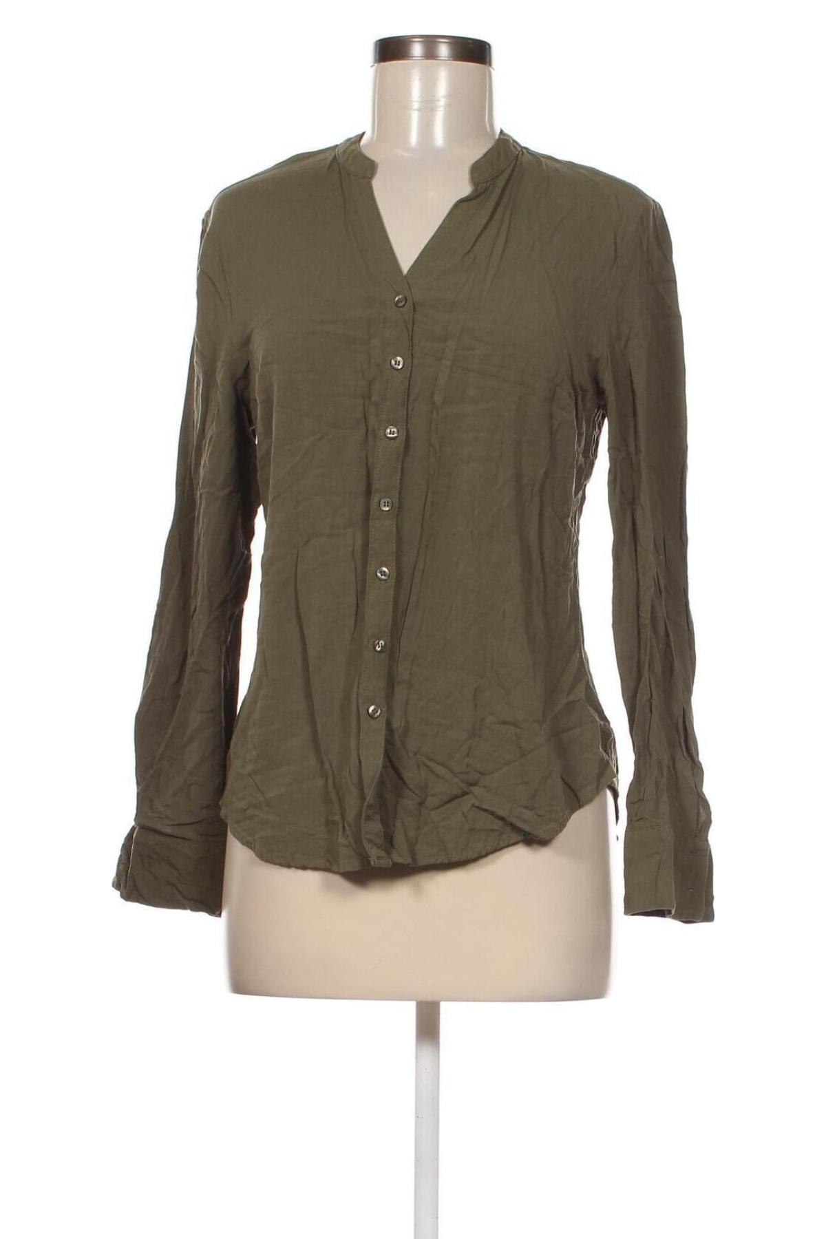 Γυναικείο πουκάμισο Bik Bok, Μέγεθος L, Χρώμα Πράσινο, Τιμή 2,78 €