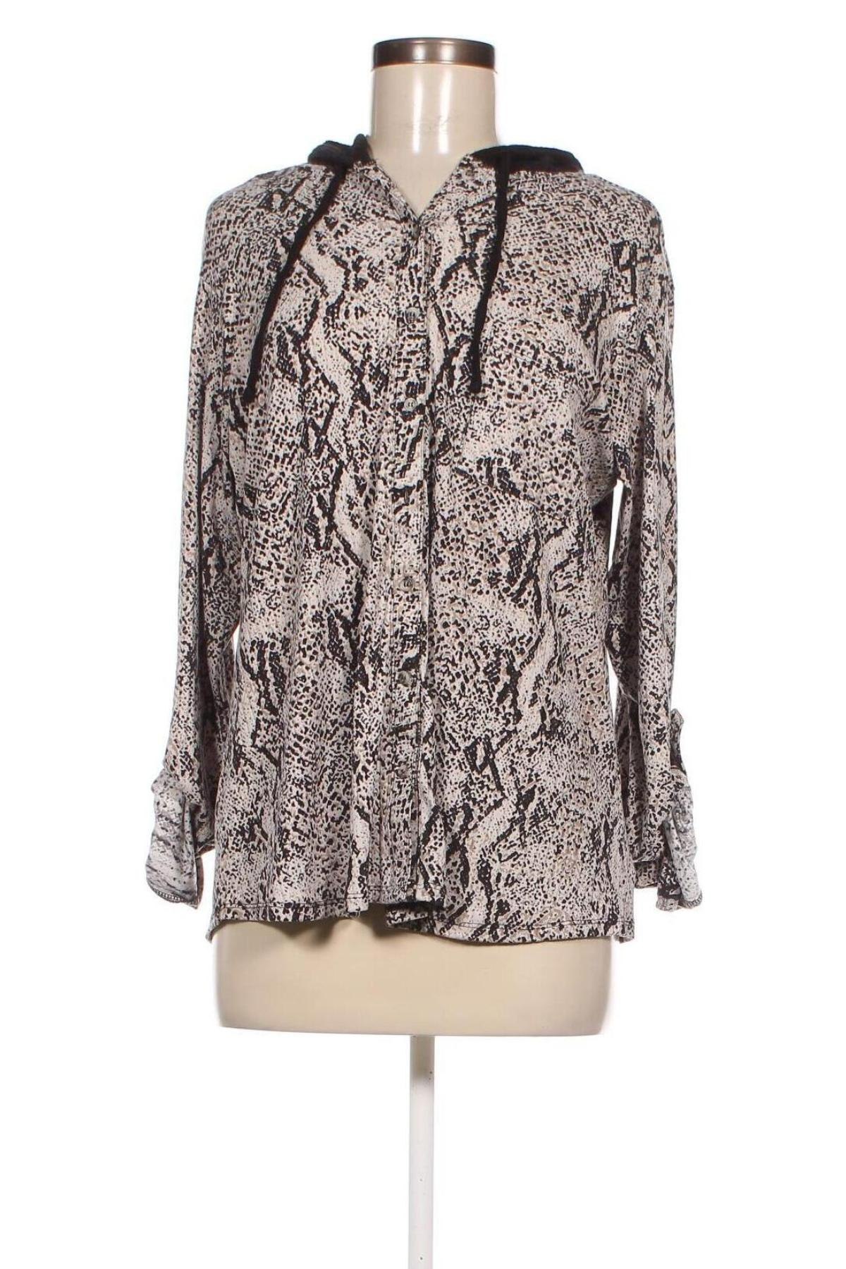 Γυναικείο πουκάμισο Chicoree, Μέγεθος XL, Χρώμα Πολύχρωμο, Τιμή 7,27 €