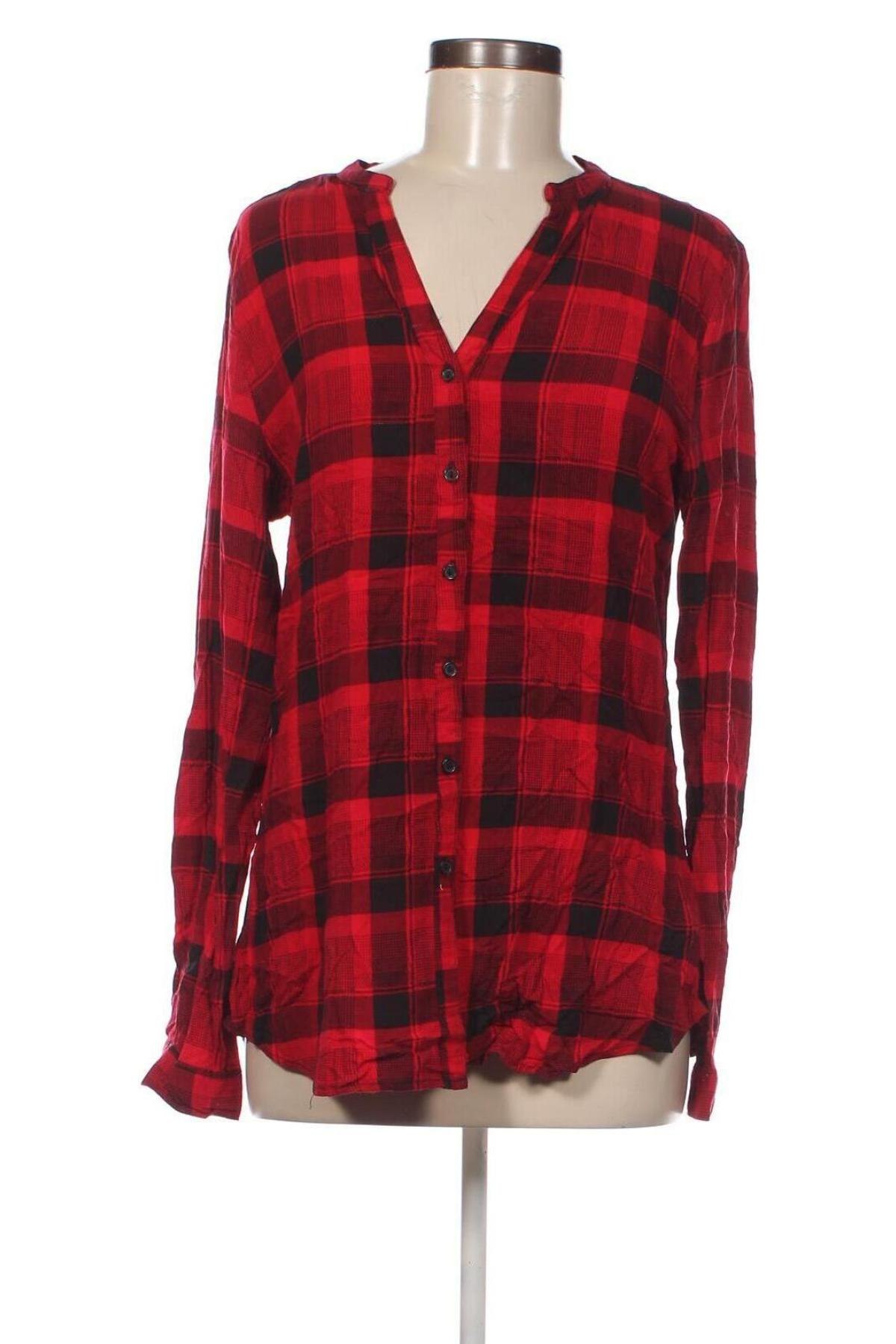 Γυναικείο πουκάμισο Chicoree, Μέγεθος XL, Χρώμα Κόκκινο, Τιμή 11,13 €