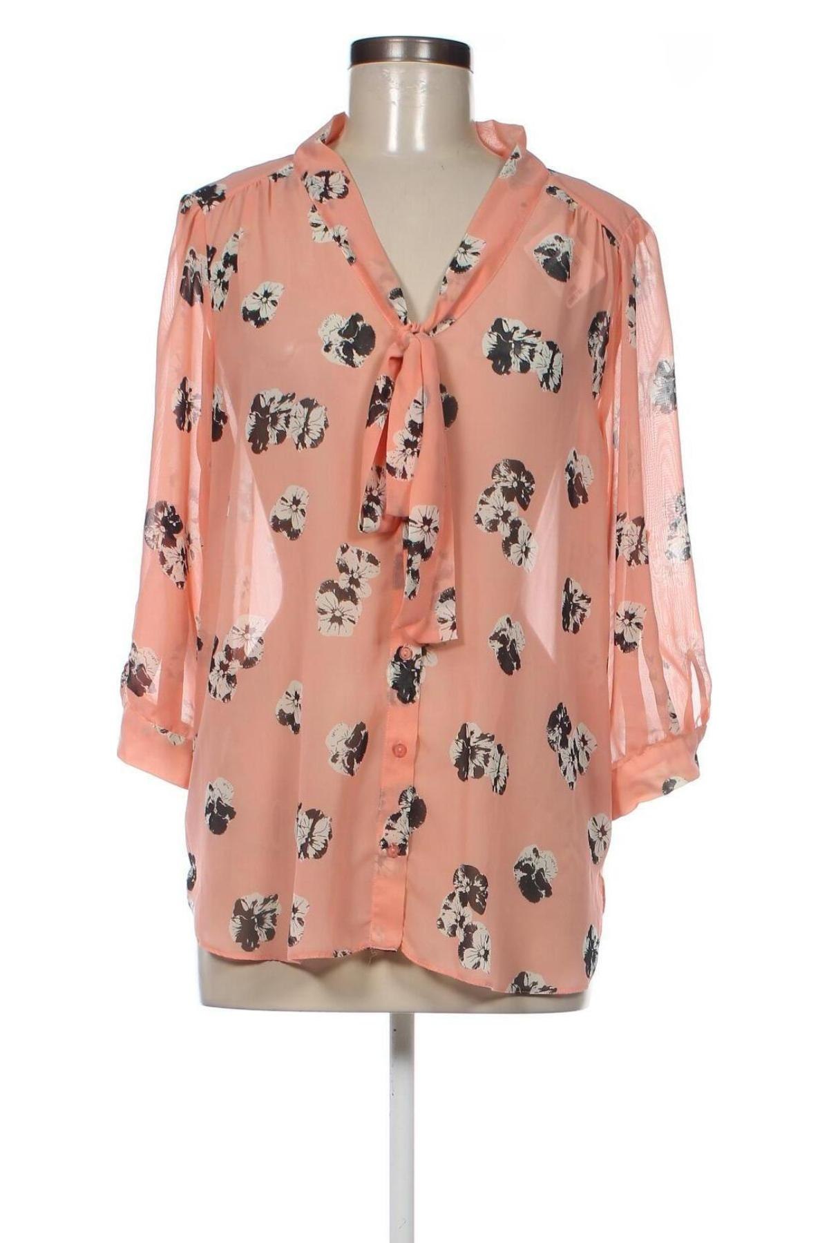 Γυναικείο πουκάμισο Dorothy Perkins, Μέγεθος L, Χρώμα Ρόζ , Τιμή 12,23 €