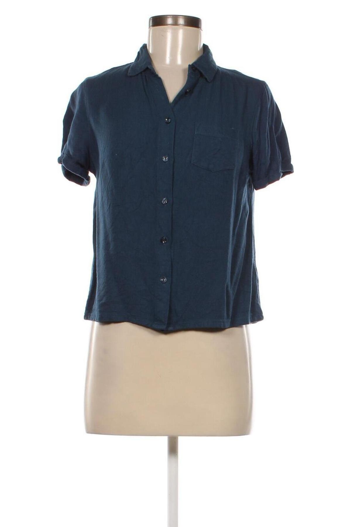 Γυναικείο πουκάμισο F&F, Μέγεθος S, Χρώμα Μπλέ, Τιμή 6,09 €