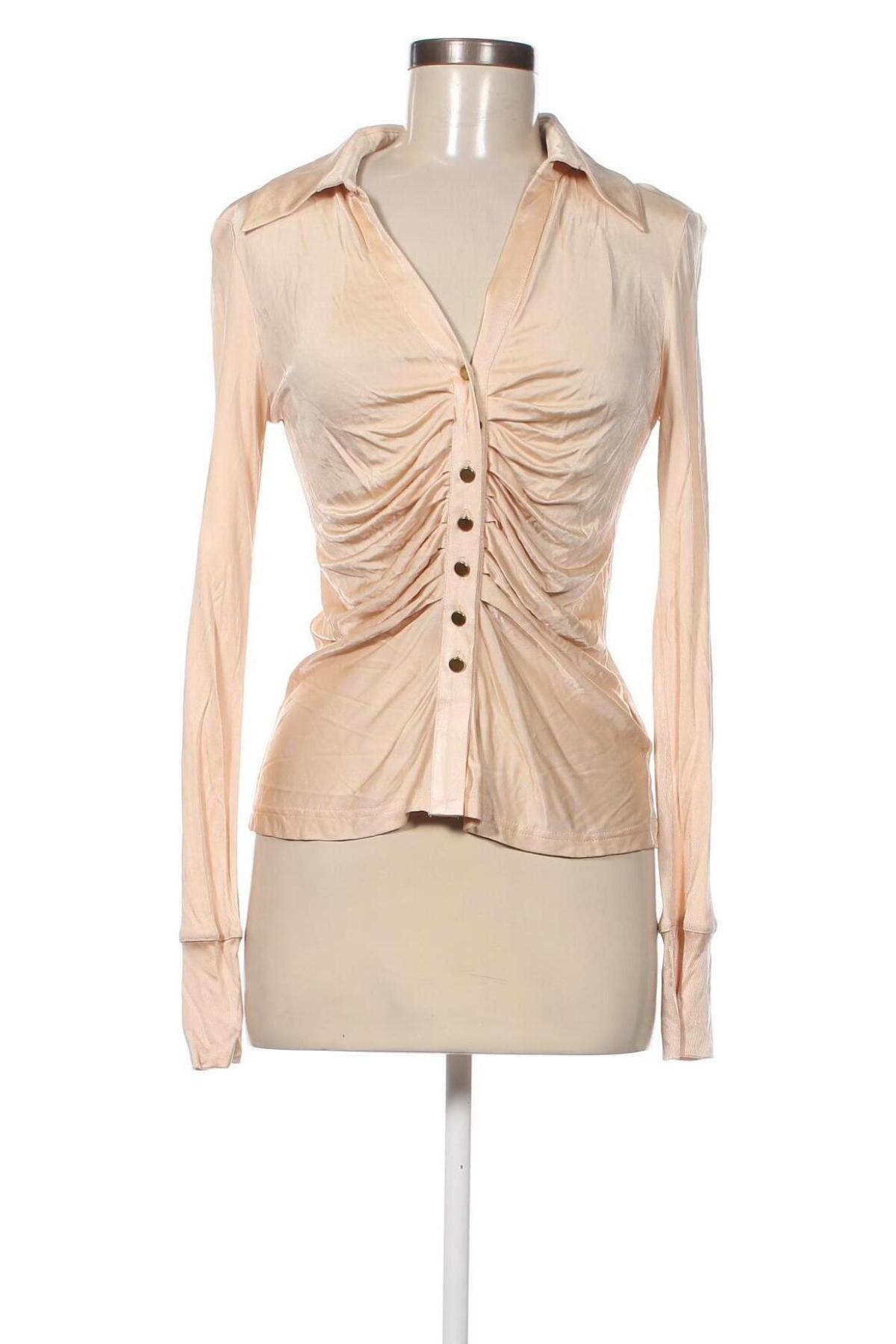 Γυναικείο πουκάμισο Guess By Marciano, Μέγεθος S, Χρώμα Εκρού, Τιμή 23,97 €