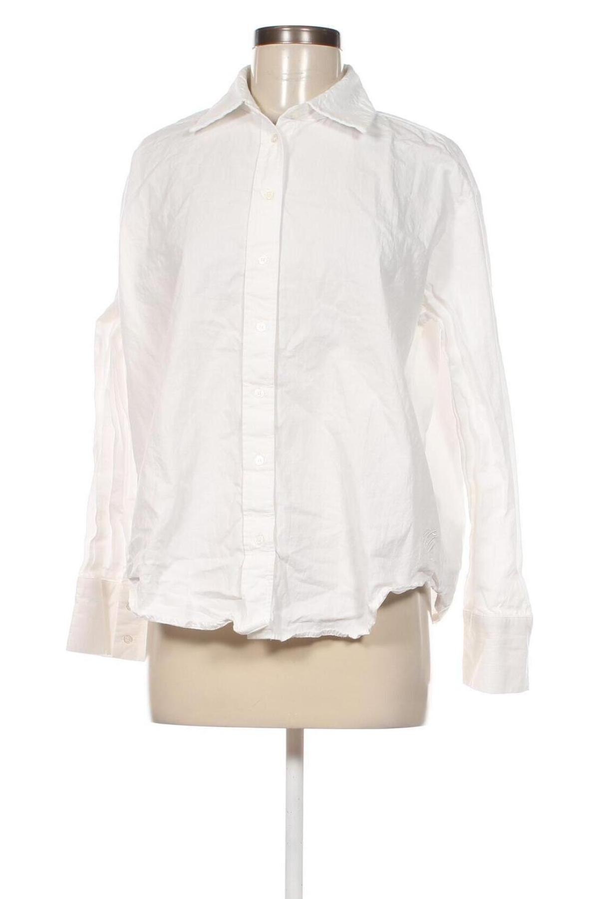 Γυναικείο πουκάμισο Guido Maria Kretschmer for About You, Μέγεθος M, Χρώμα Λευκό, Τιμή 37,11 €