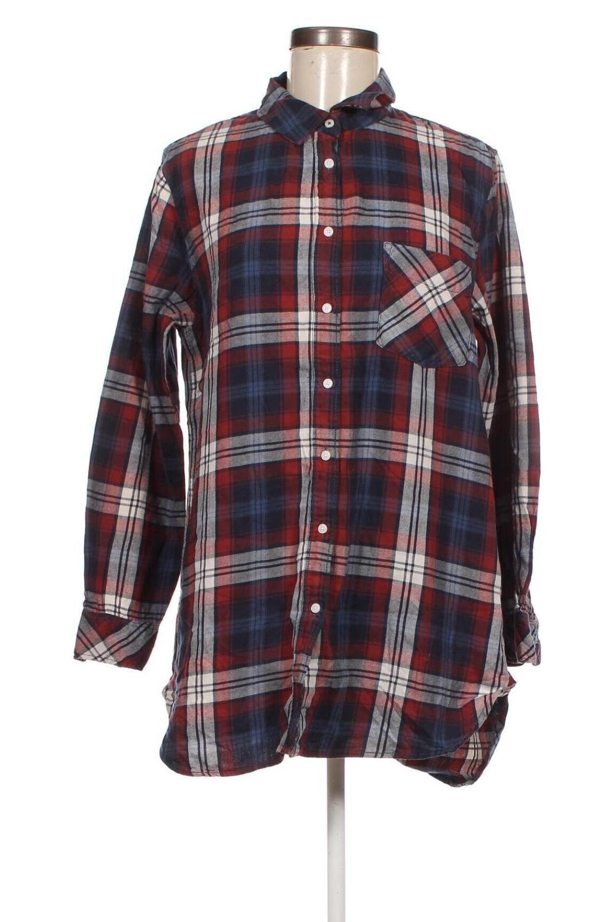 Γυναικείο πουκάμισο H&M L.O.G.G., Μέγεθος L, Χρώμα Πολύχρωμο, Τιμή 6,34 €