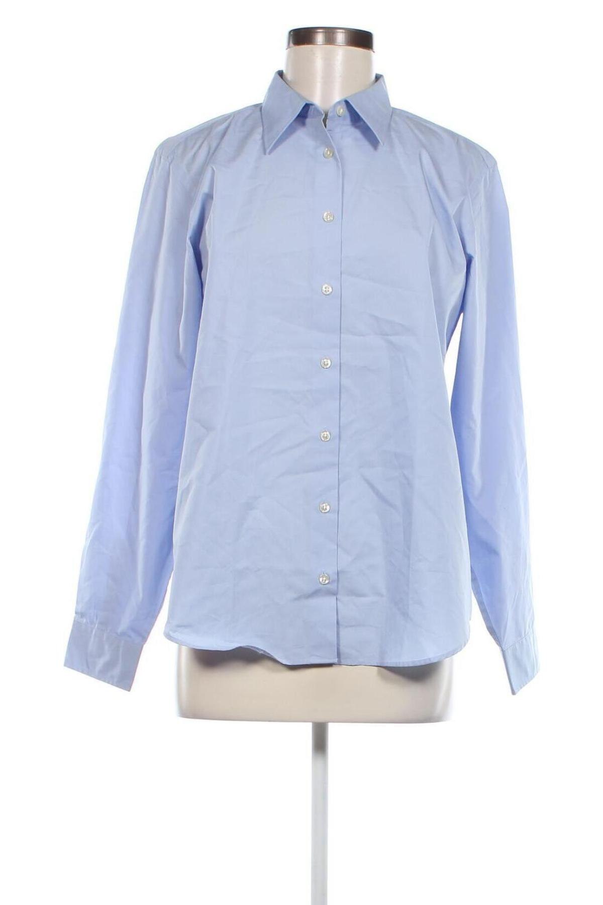Γυναικείο πουκάμισο Lands' End, Μέγεθος M, Χρώμα Μπλέ, Τιμή 15,46 €