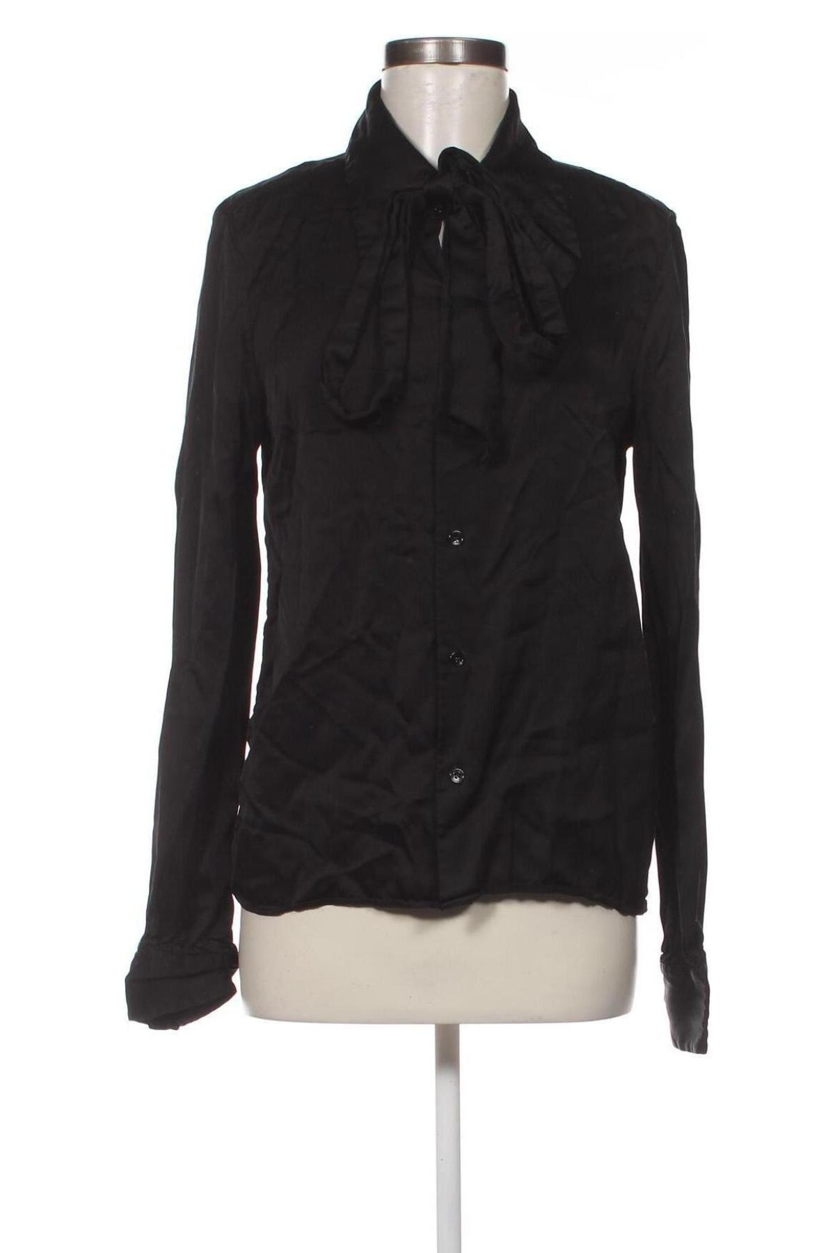 Γυναικείο πουκάμισο MM6 Maison Martin Margiela, Μέγεθος M, Χρώμα Μαύρο, Τιμή 121,44 €