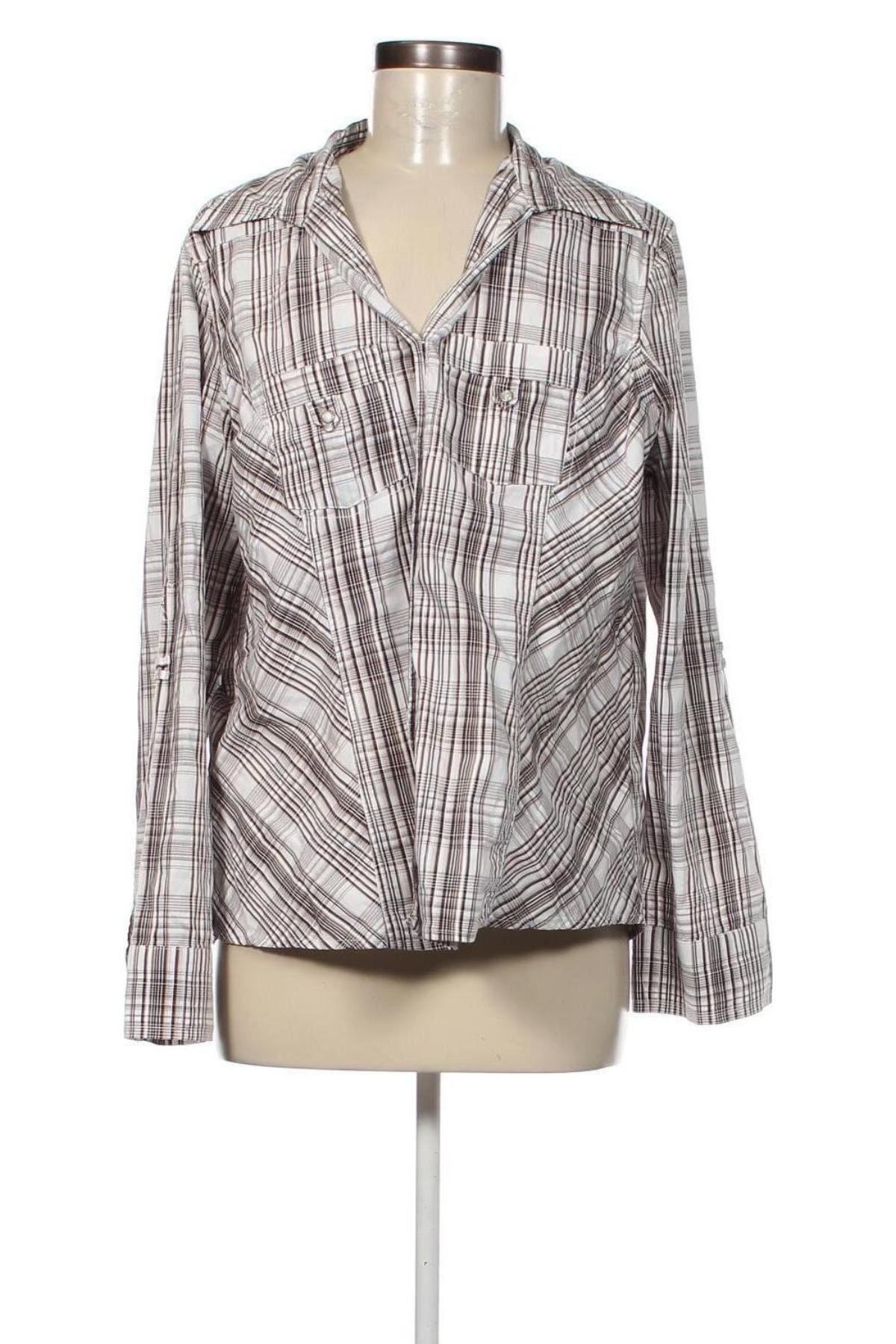 Γυναικείο πουκάμισο Michele Boyard, Μέγεθος XL, Χρώμα Πολύχρωμο, Τιμή 10,36 €