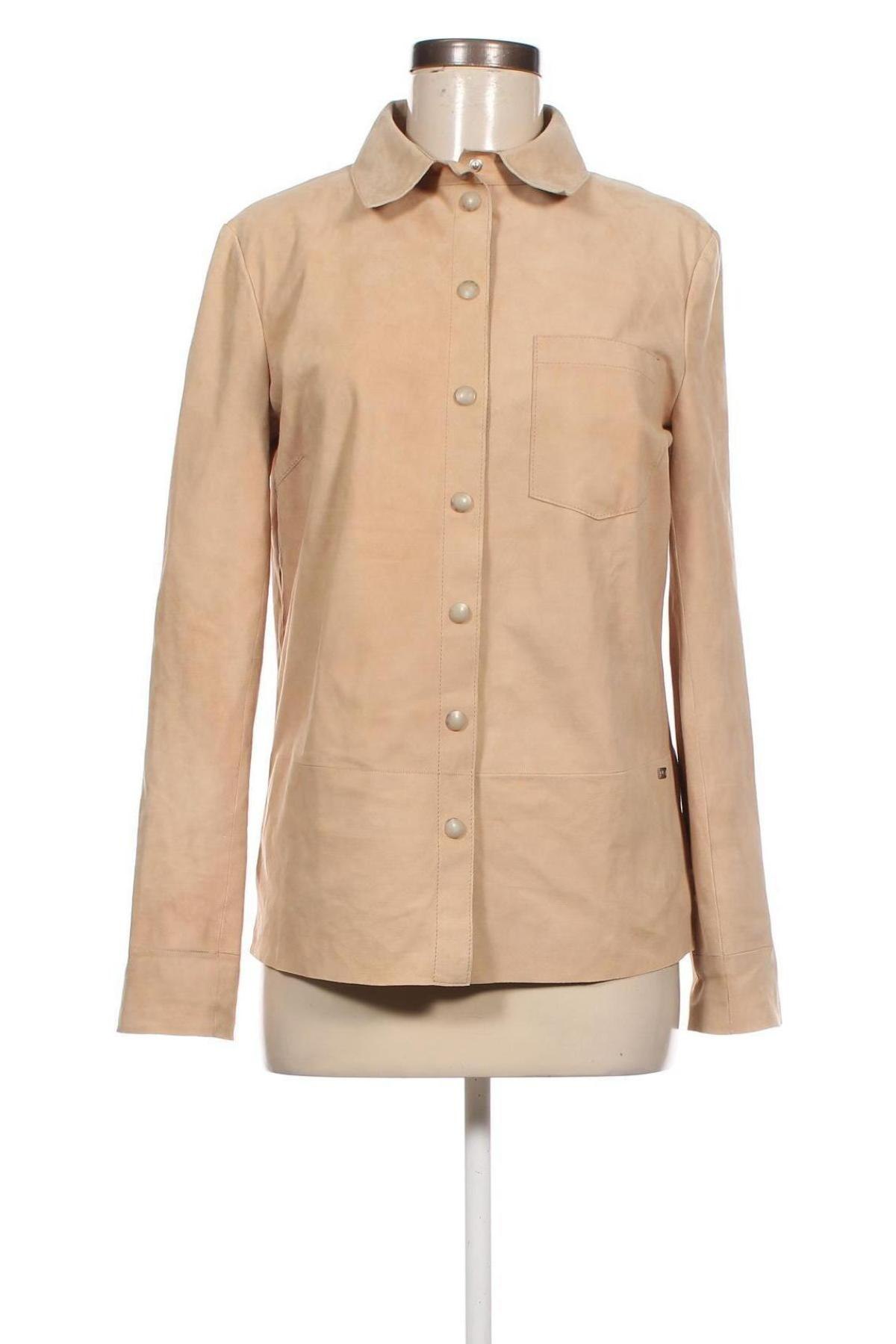 Γυναικείο πουκάμισο Milestone, Μέγεθος S, Χρώμα  Μπέζ, Τιμή 21,03 €