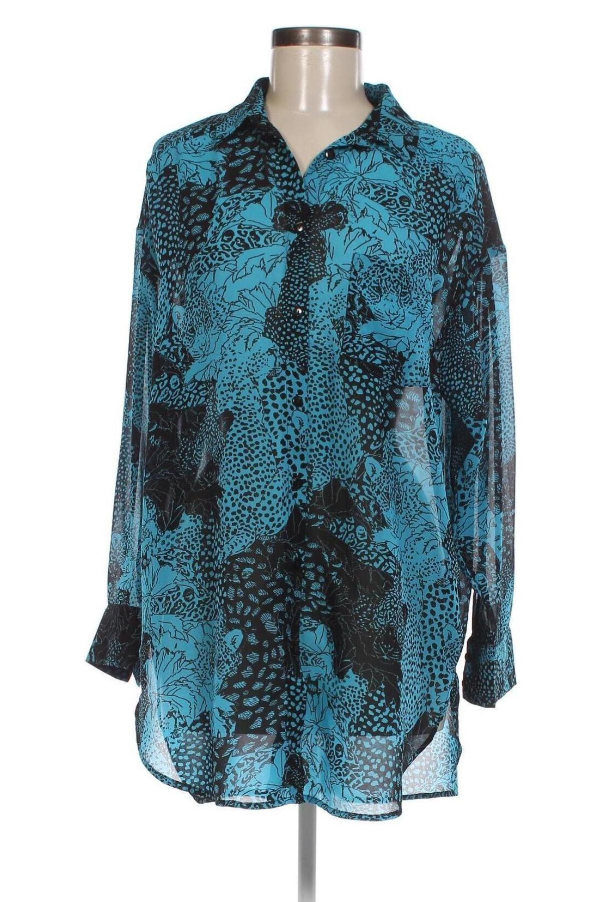 Γυναικείο πουκάμισο Monki, Μέγεθος S, Χρώμα Πολύχρωμο, Τιμή 1,94 €