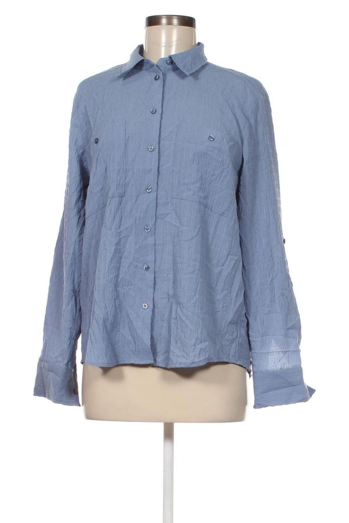 Γυναικείο πουκάμισο Opus, Μέγεθος S, Χρώμα Μπλέ, Τιμή 3,58 €