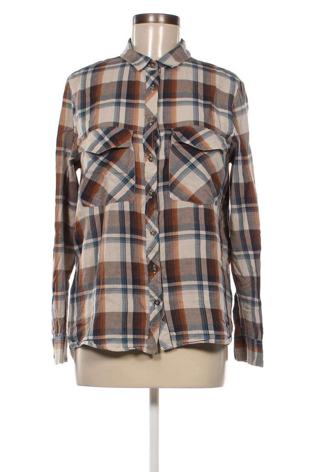 Γυναικείο πουκάμισο Peckott, Μέγεθος L, Χρώμα Πολύχρωμο, Τιμή 3,96 €