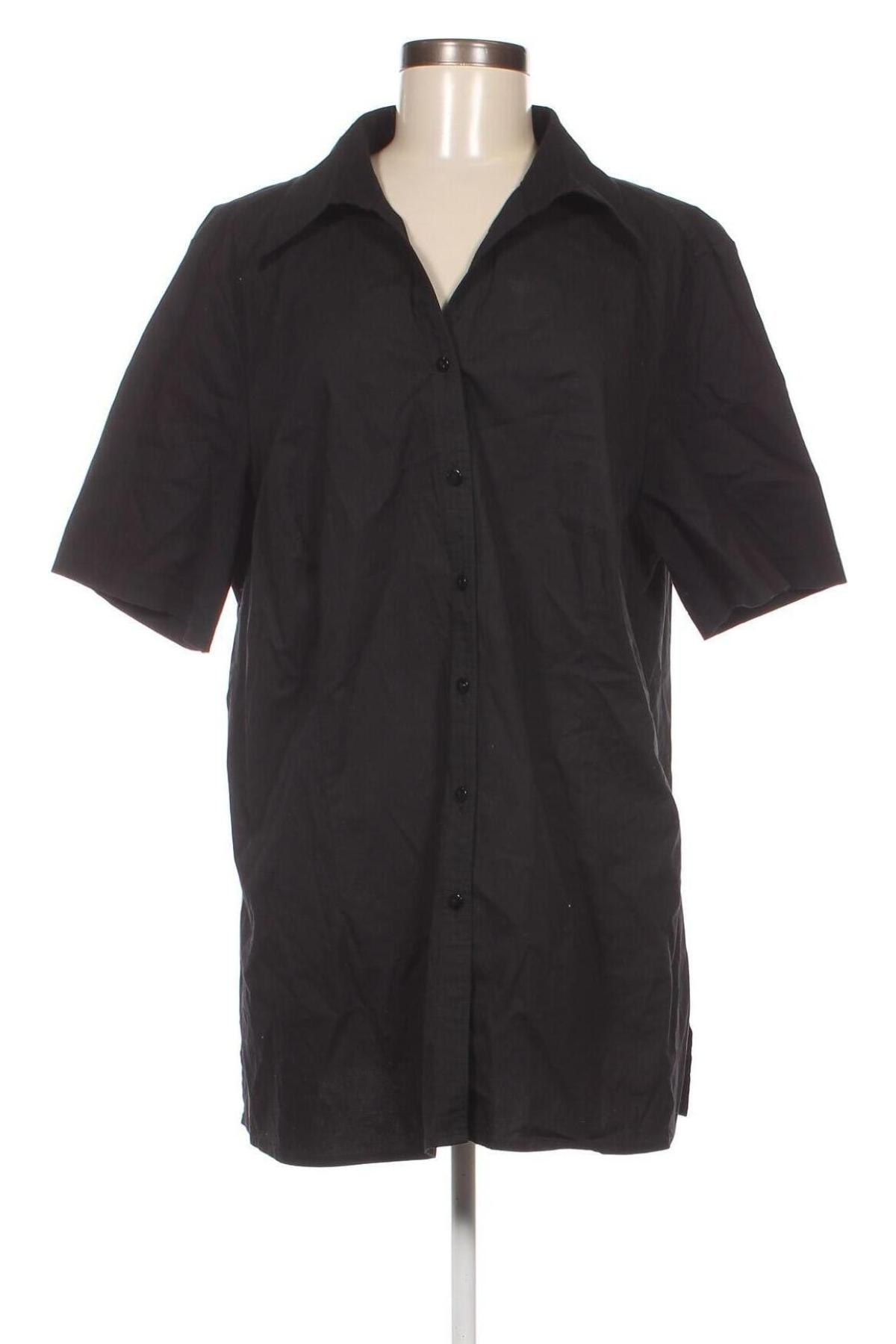 Дамска риза Peter Hahn, Размер XXL, Цвят Черен, Цена 34,00 лв.