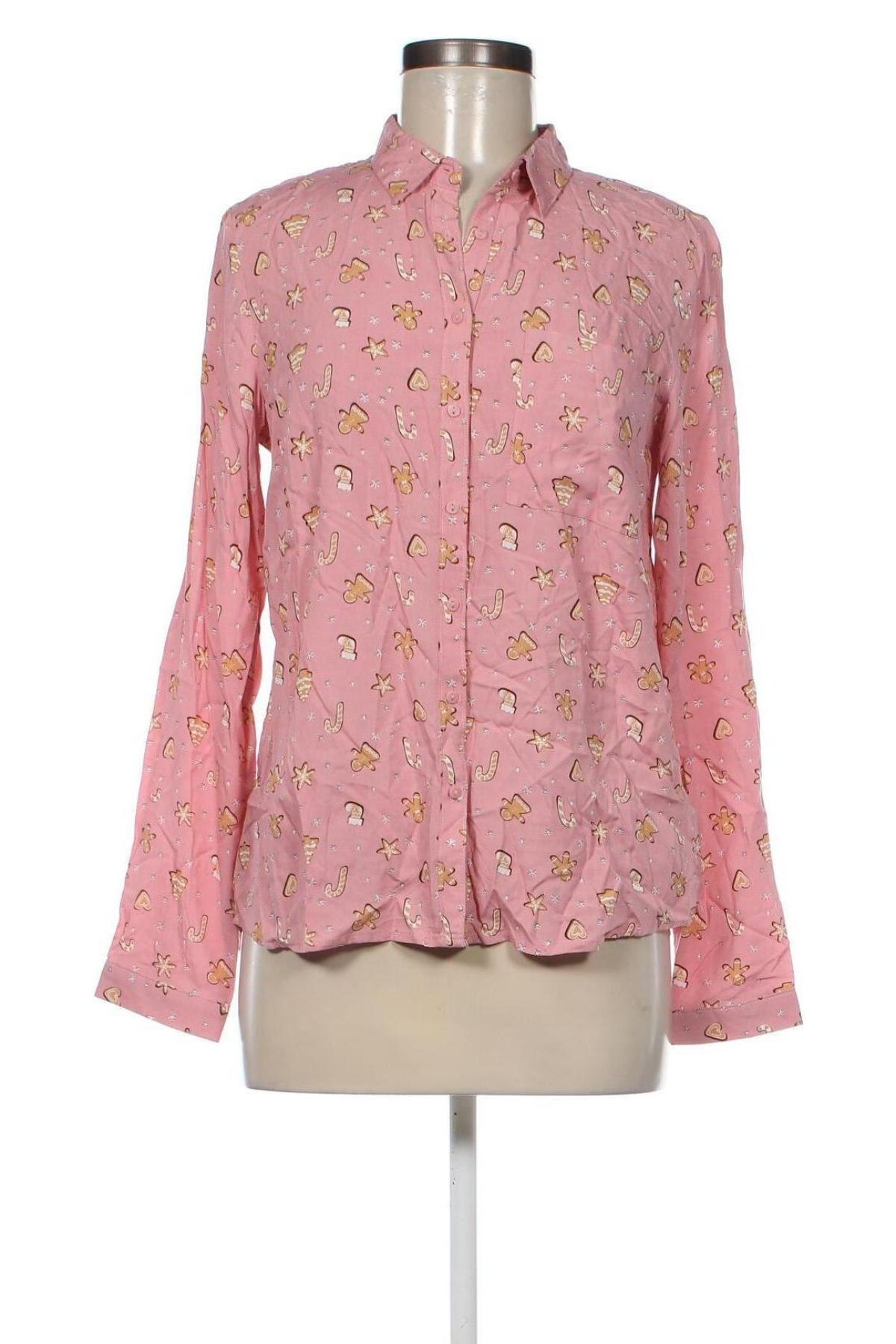 Γυναικείο πουκάμισο Sinsay, Μέγεθος M, Χρώμα Ρόζ , Τιμή 11,45 €