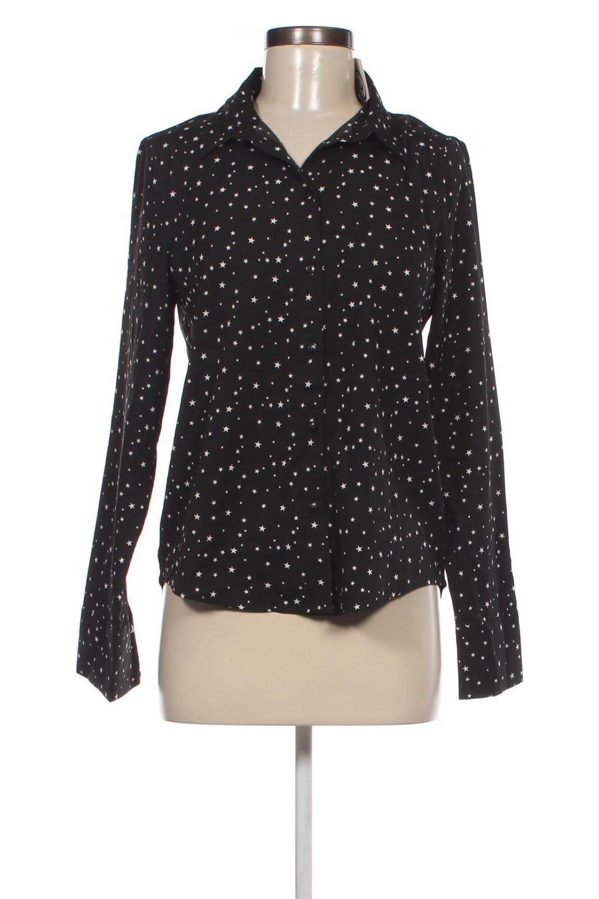 Γυναικείο πουκάμισο Vero Moda, Μέγεθος M, Χρώμα Μαύρο, Τιμή 2,41 €
