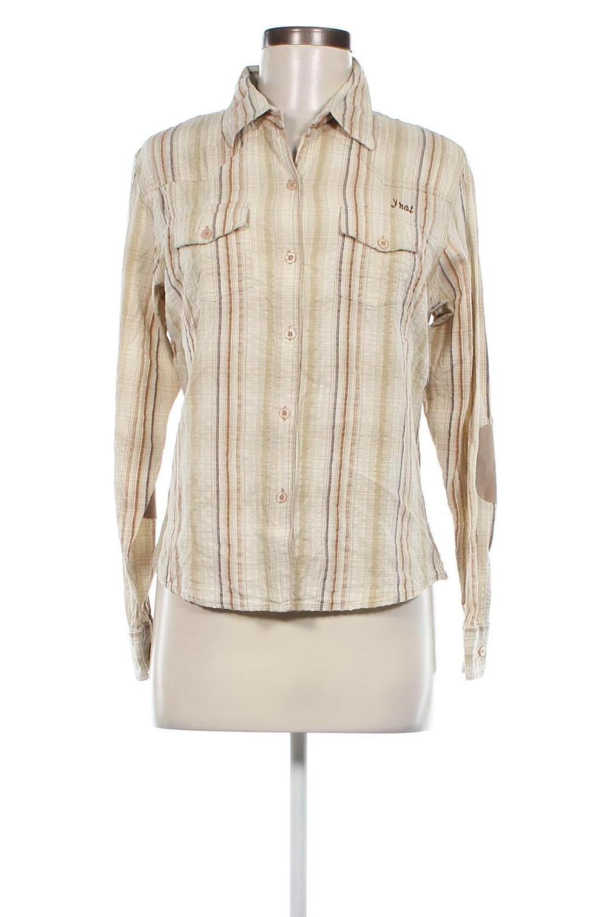 Γυναικείο πουκάμισο Why Not, Μέγεθος M, Χρώμα Καφέ, Τιμή 3,56 €