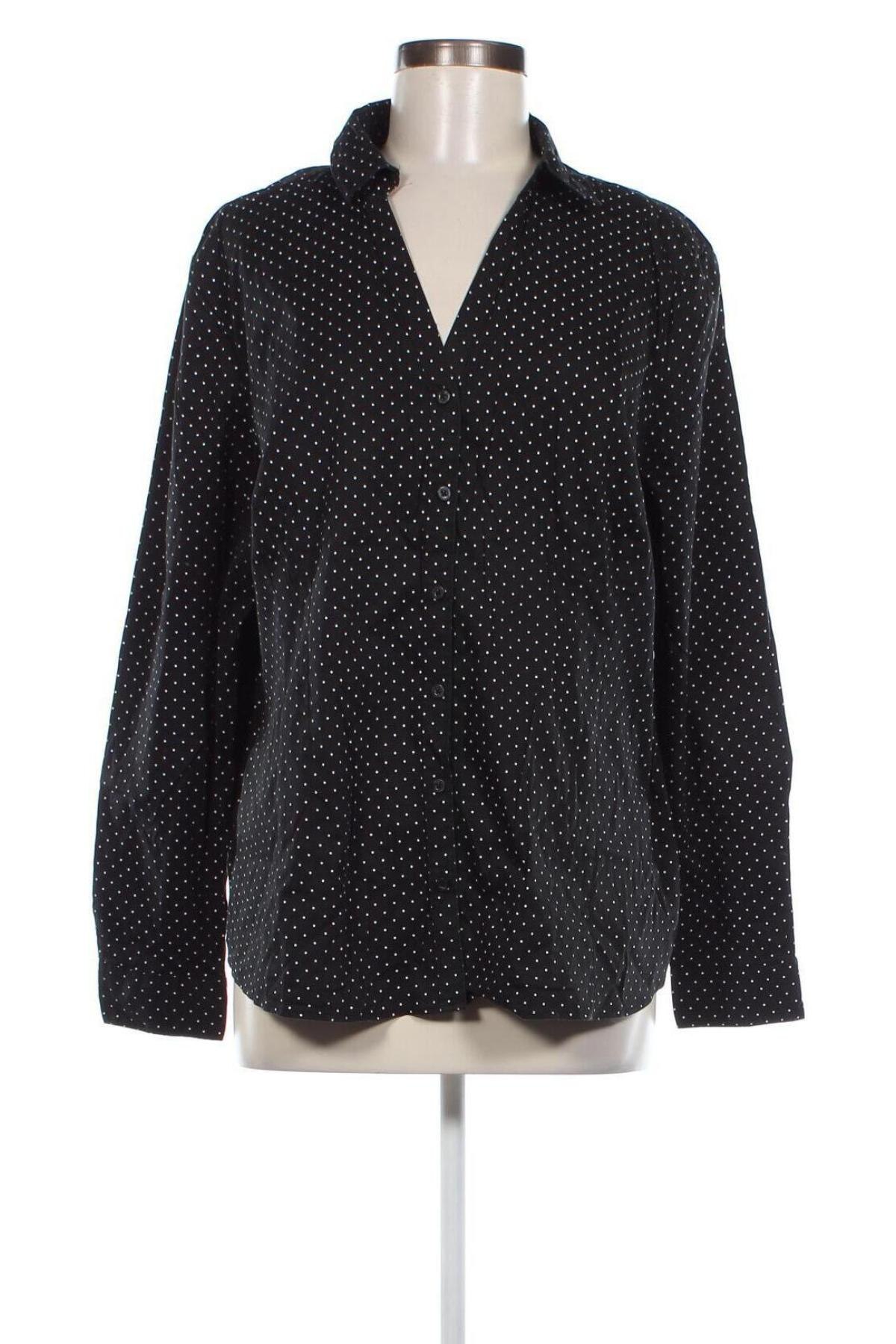 Γυναικείο πουκάμισο Yessica, Μέγεθος XXL, Χρώμα Μαύρο, Τιμή 13,45 €