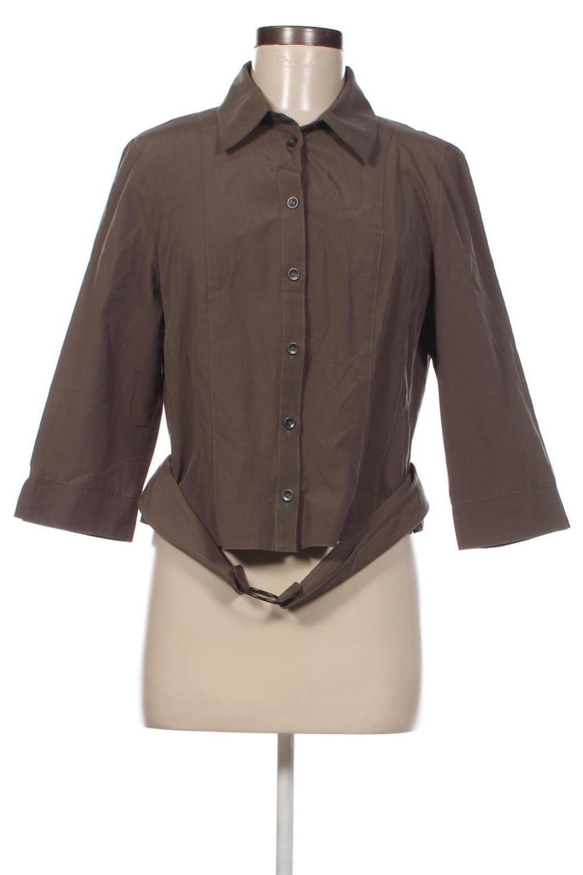Γυναικείο πουκάμισο Yessica, Μέγεθος M, Χρώμα Πράσινο, Τιμή 2,32 €
