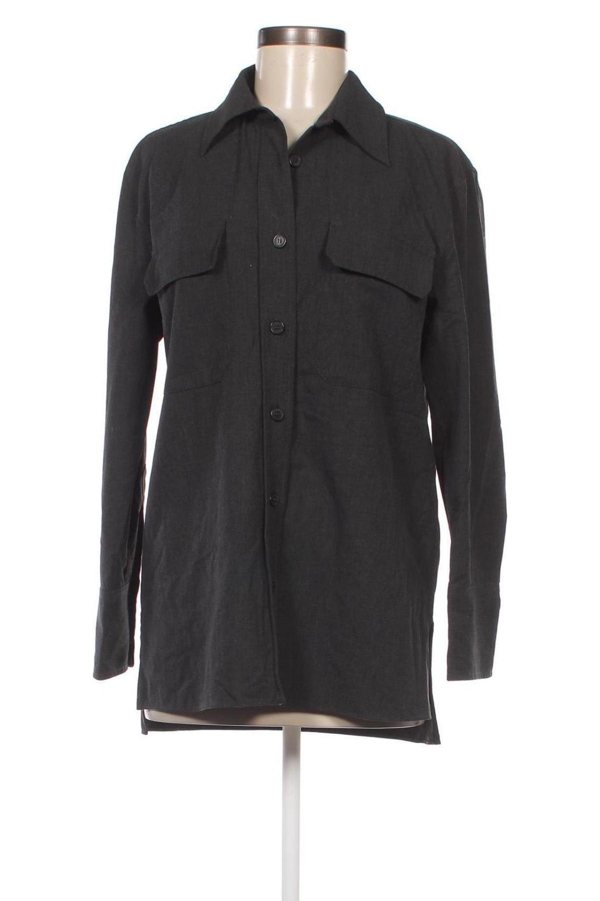 Γυναικείο πουκάμισο Zara, Μέγεθος XS, Χρώμα Γκρί, Τιμή 12,37 €