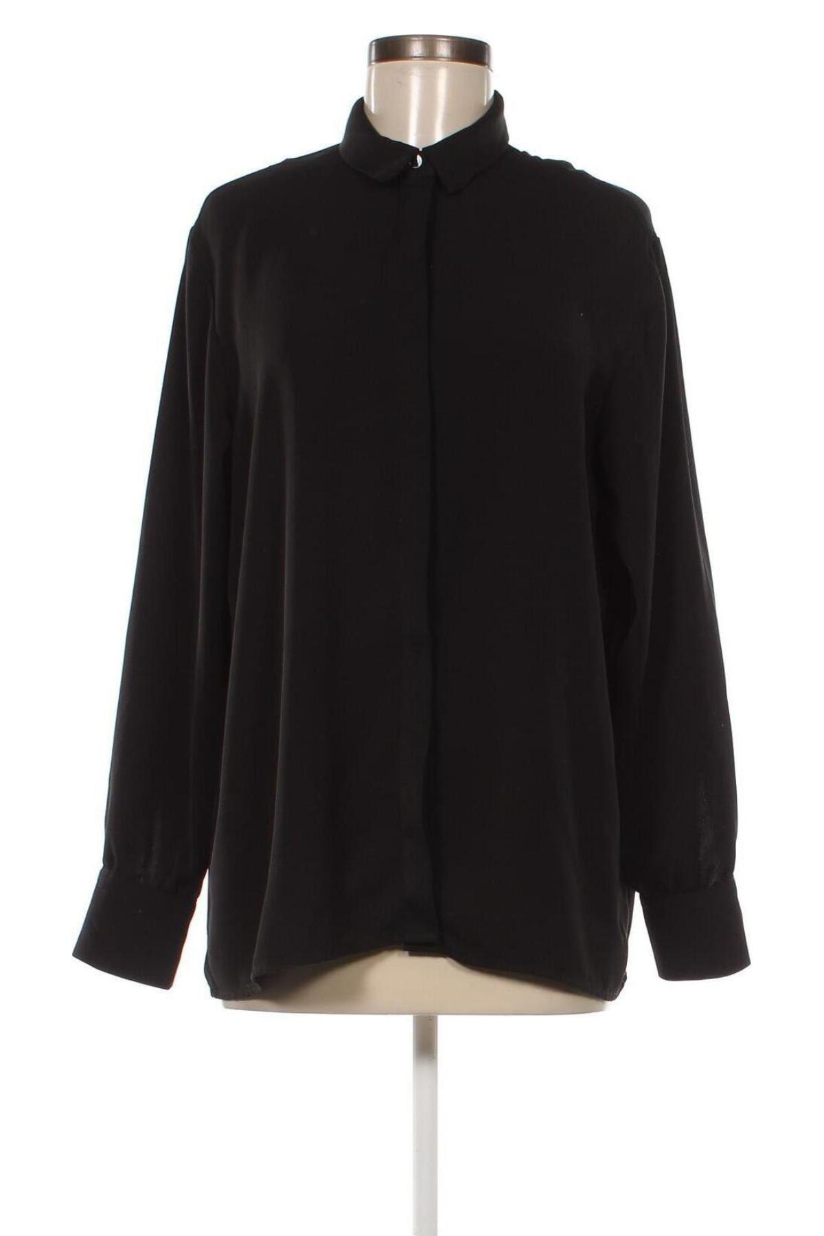 Γυναικείο πουκάμισο Zign, Μέγεθος M, Χρώμα Μαύρο, Τιμή 5,40 €